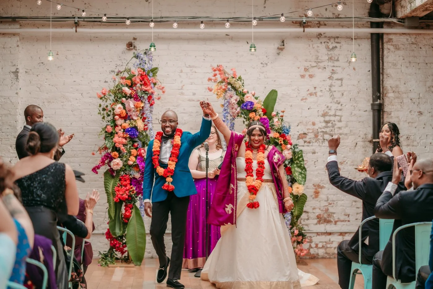 Wedding ceremony at The Joinery