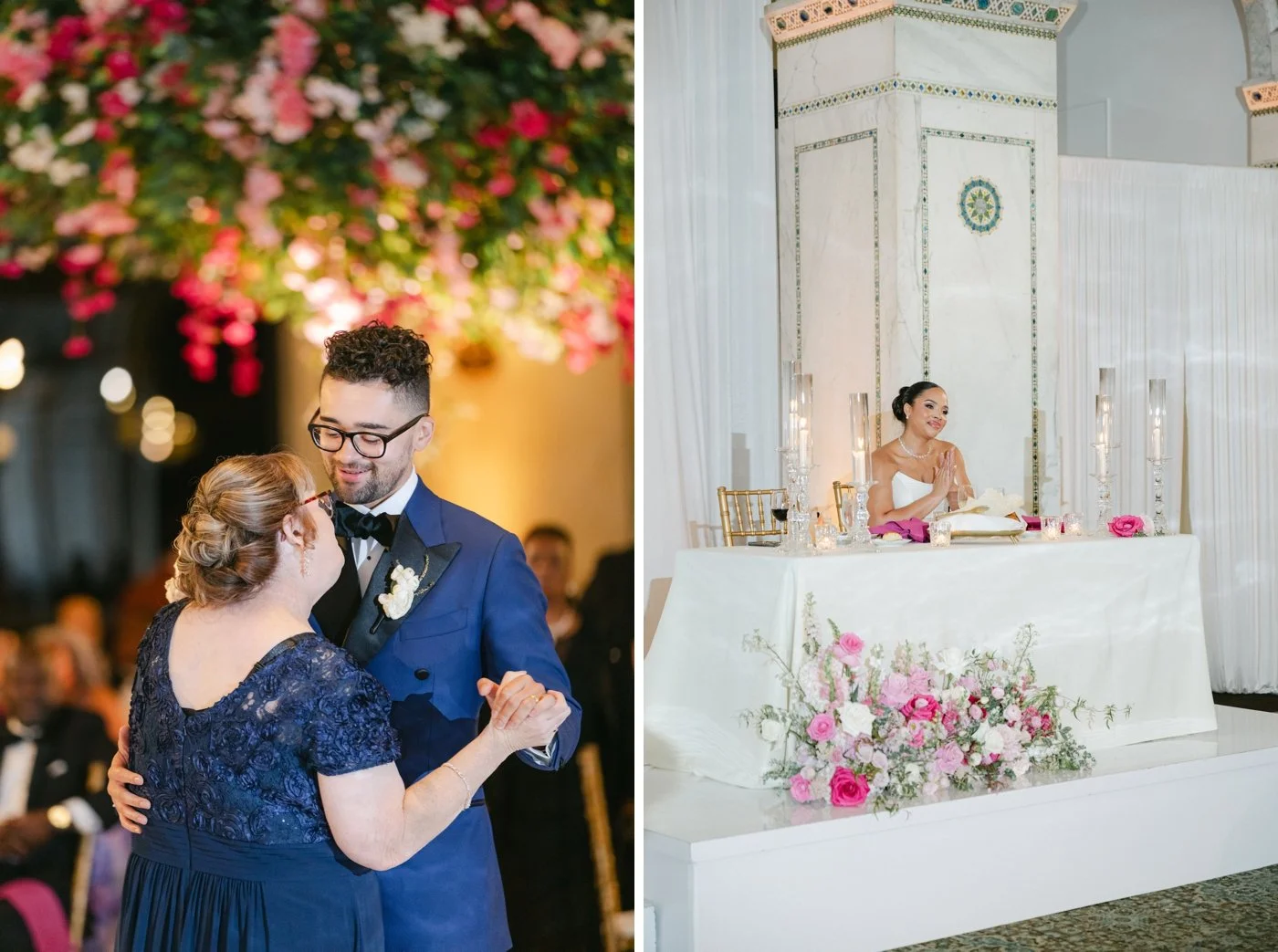 Mother of the groom dance at a Chicago Cultural Center wedding