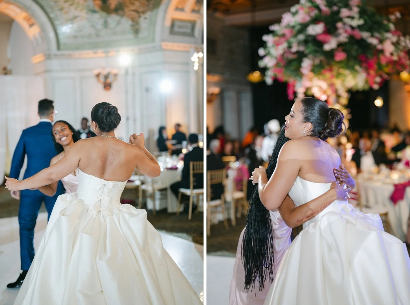 Wedding reception at the Chicago Cultural Center