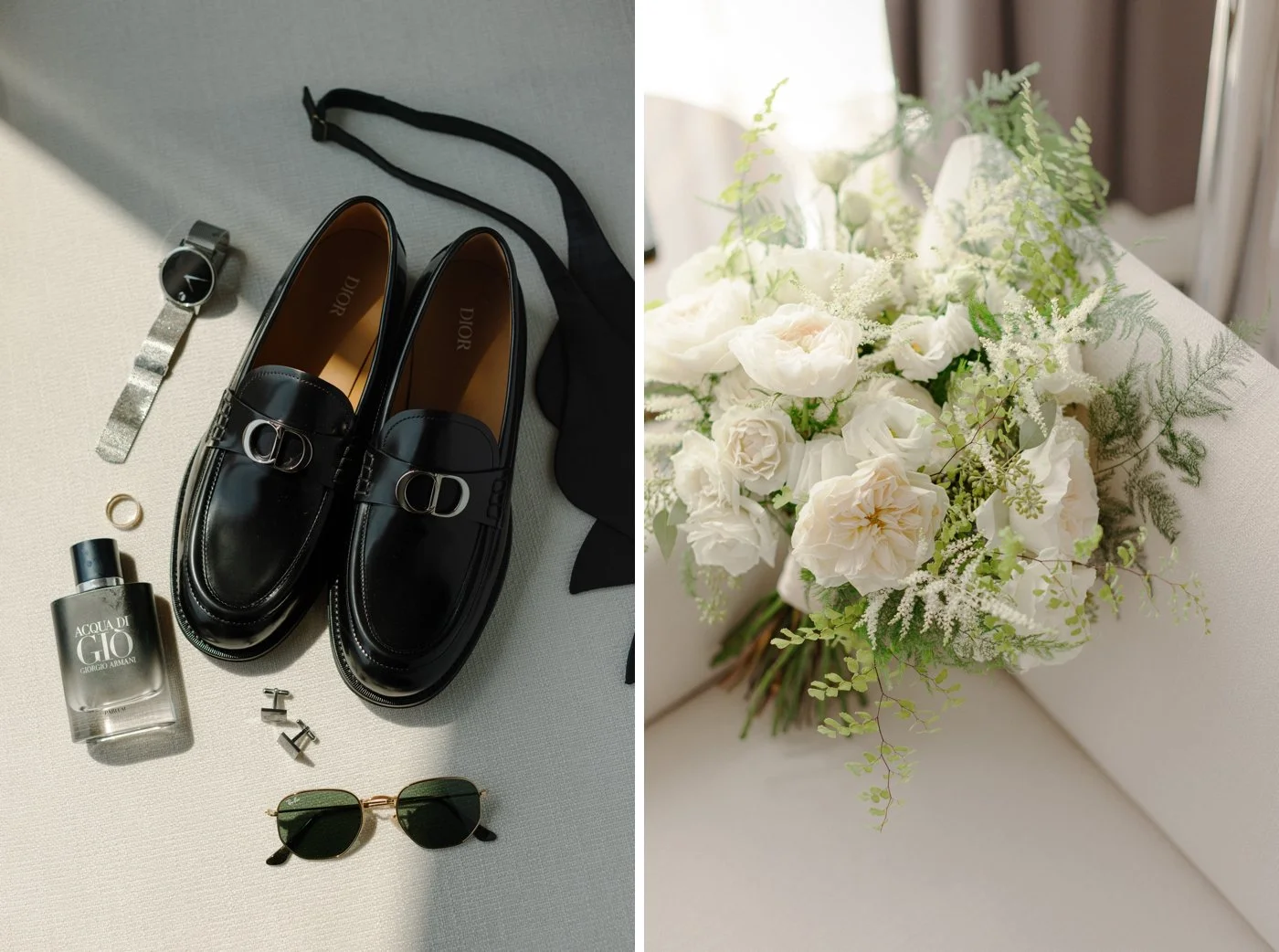 Groom's details for a Chicago wedding