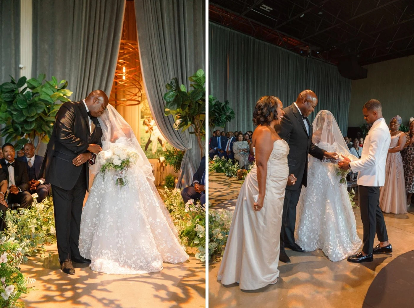 Wedding ceremony at The Geraghty