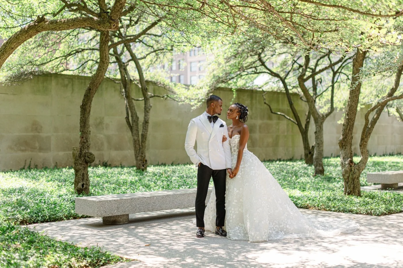 A Romantic 'Garden of Eden' Wedding at The Geraghty