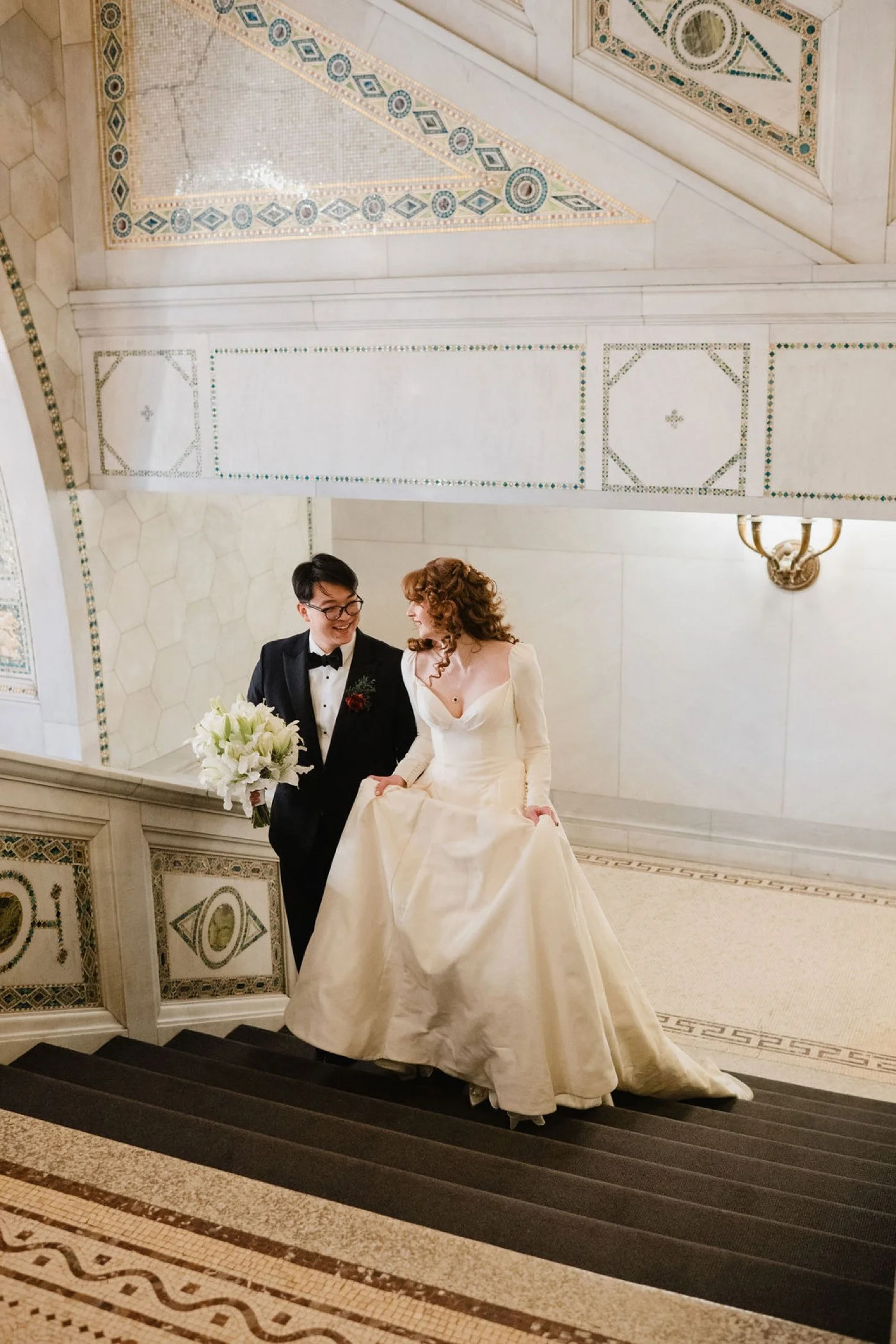 A Chicago Winter Wedding Inspired by Chinese Heritage