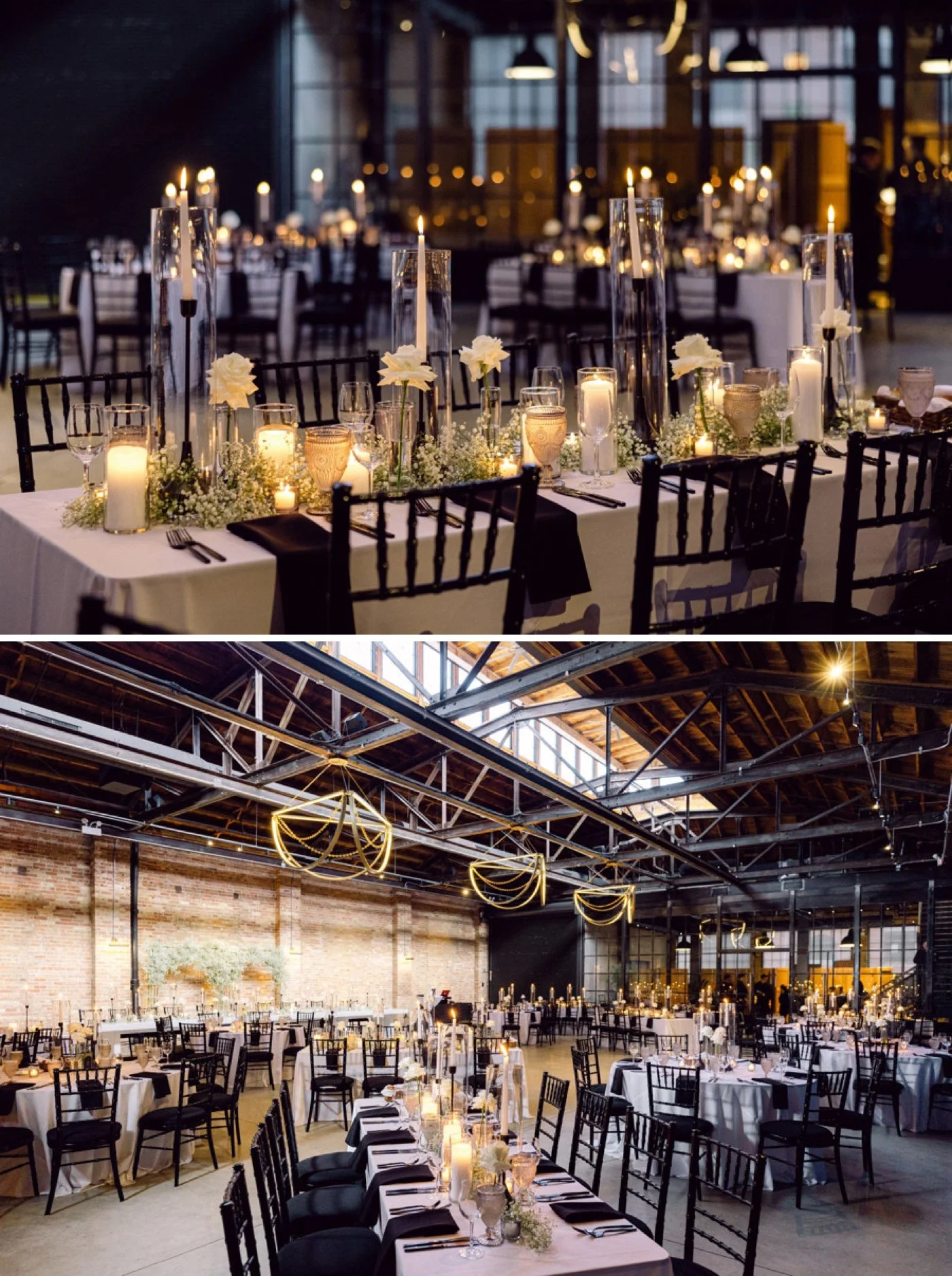 Setup for a wedding reception at Wildman BT