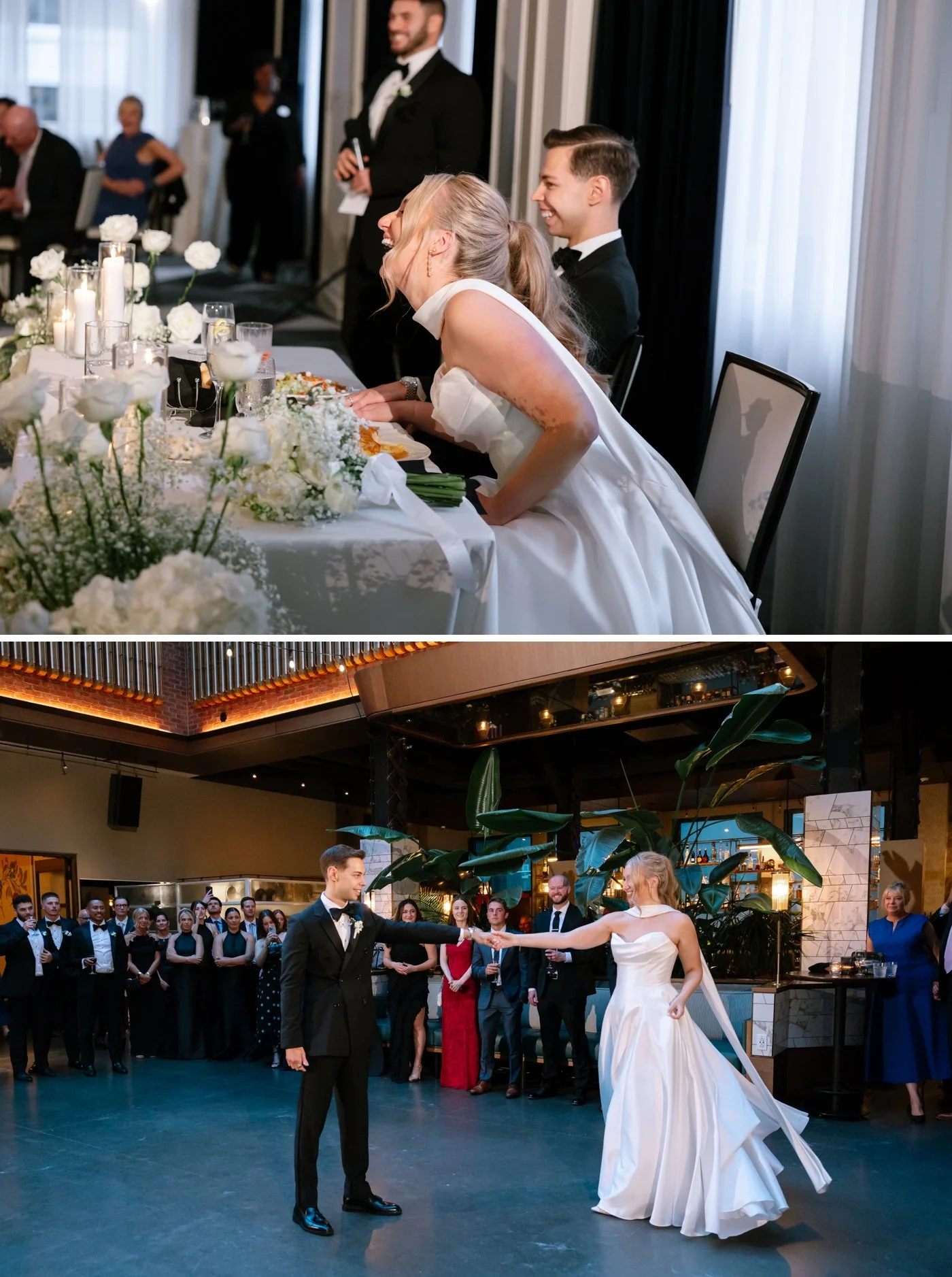 Wedding reception at the Kimpton Gray Hotel