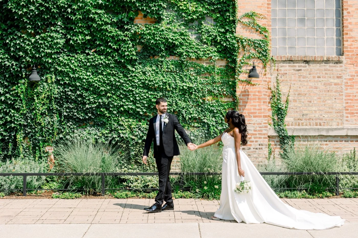 Bridal portraits at Fairlie in Chicago, IL