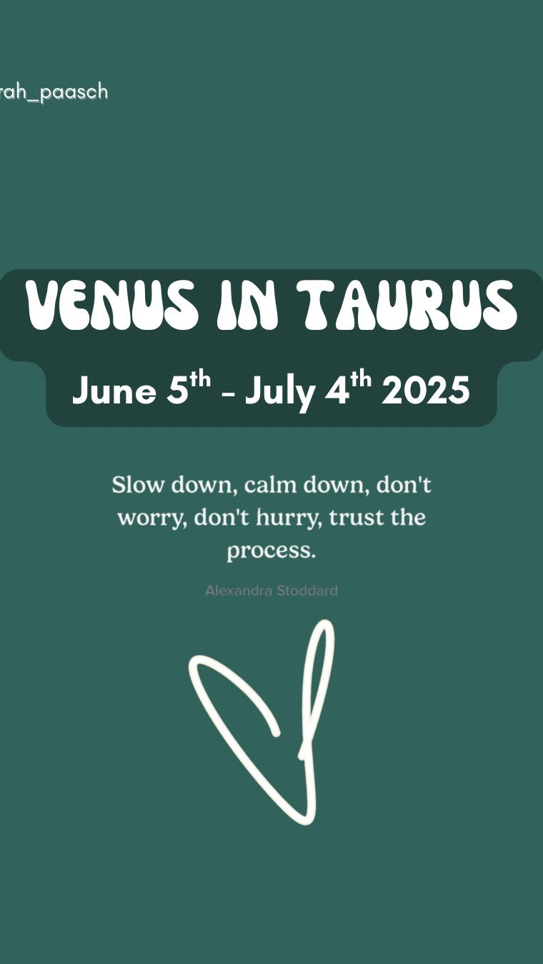 Did you know Fridays are one of the best times to honor Venus? This is because Venus rules Fridays - when we typically wind down from the work week, engage in social commitments and opt for choices that feel relaxing.
These next few weeks with Venu