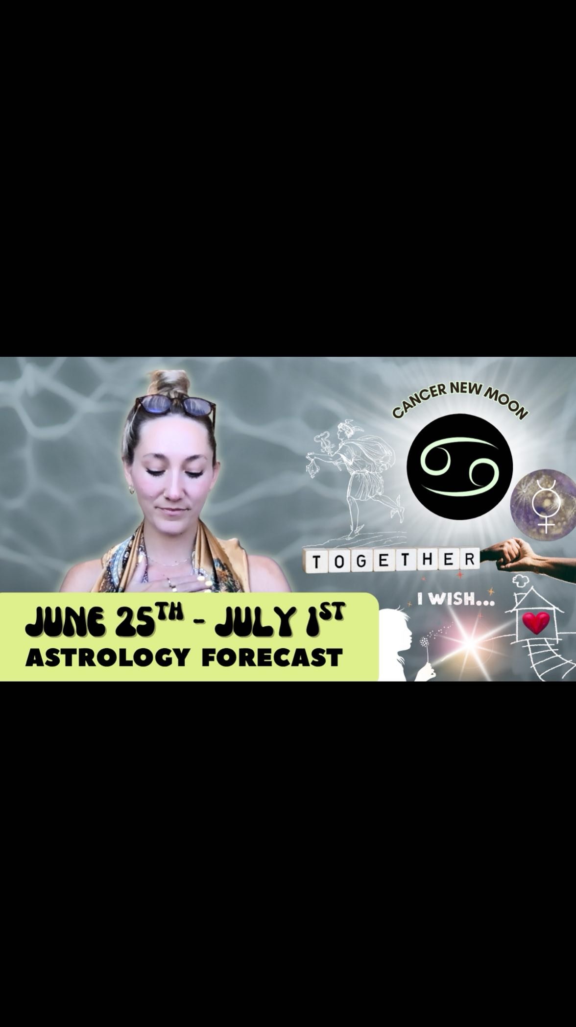 Today’s #JupiterCazimi in Cancer is a once in every 12-year BOOST of Jupiter’s ability to bless us - and it’s baked into this incredibly sweet Cancer New Moon ♋️🌚🎁🎂 EXALT those intentions babe!!!
Catch my full astrology podcast