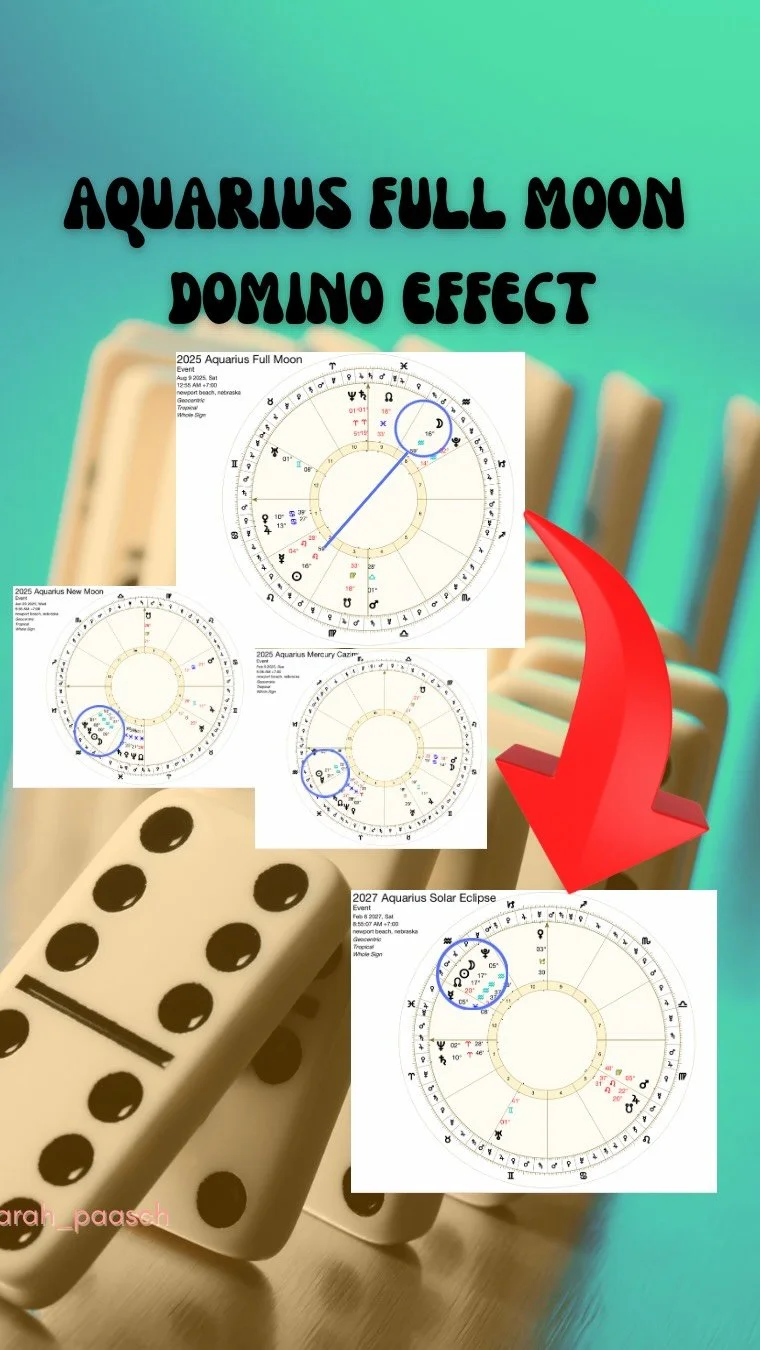 If you haven’t already, check out the full domino download on this week’s YouTube podcast episode and why this Aquarius full moon is worth more than just your attention….π
Link in bio π
#astrology #soastrologygood #astrologer #