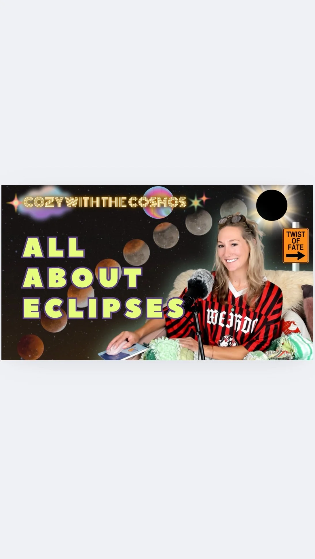 We are so IN the eclipse portal…are you feeling it??
Cozy up and check out the new astrology focus topic episode dedicated to ECLIPSES π€ Podcast now available for streaming on YouTube, Spotify, Apple & Amazon Prime - links in bio π
#a