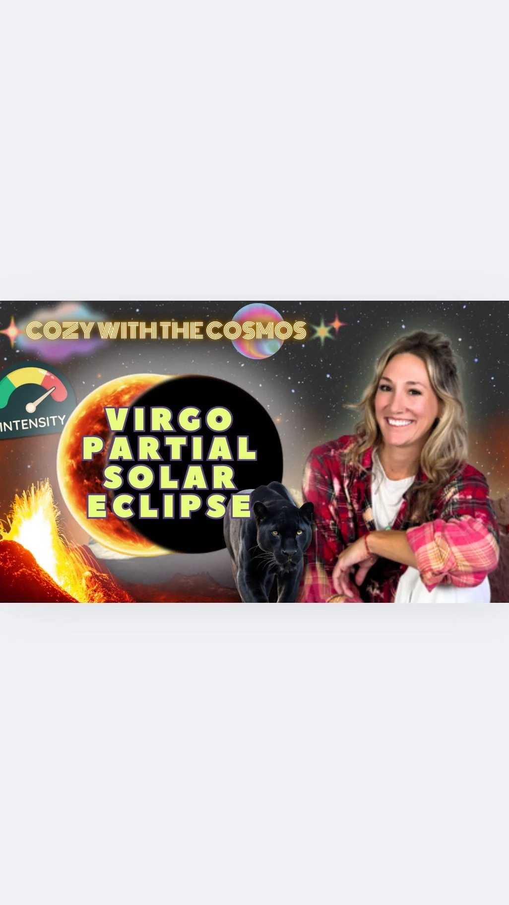 Virgo Solar Eclipse at 29º π 2025’s Most Intense Astrology: Face the Shadows & Find Your Power!
This week on Cozy with the Cosmos, we’re diving into one of the most intense cycles of 2025: the Virgo New Moon Partial Solar Eclip