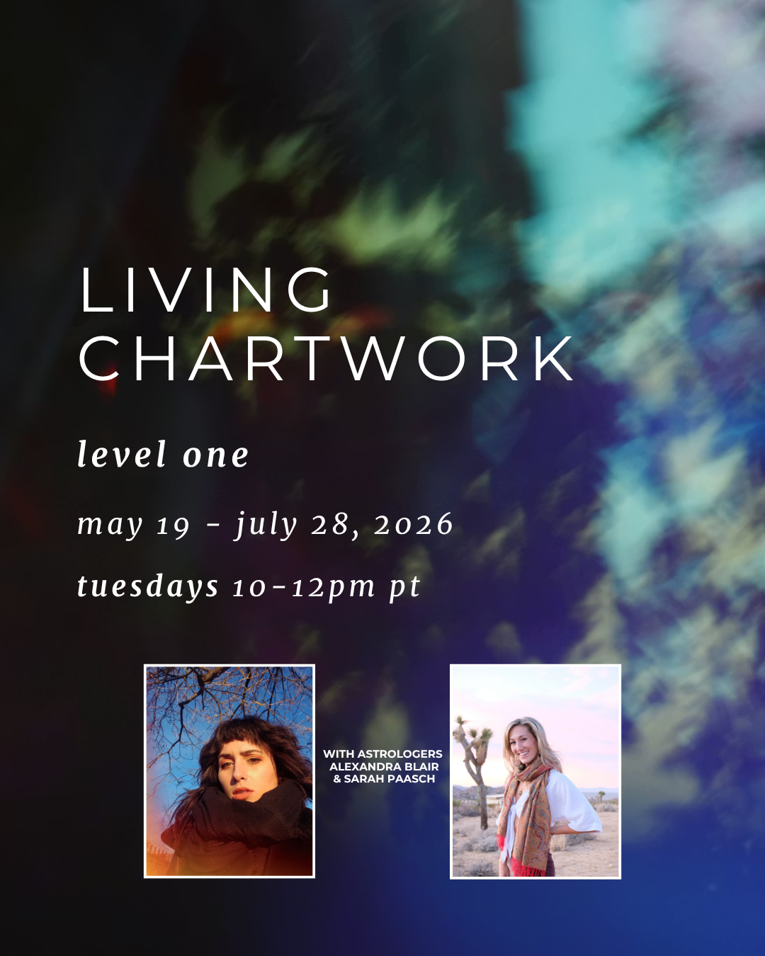 Living Chartwork Astrology Mentorship Program, May 19 to July 28
