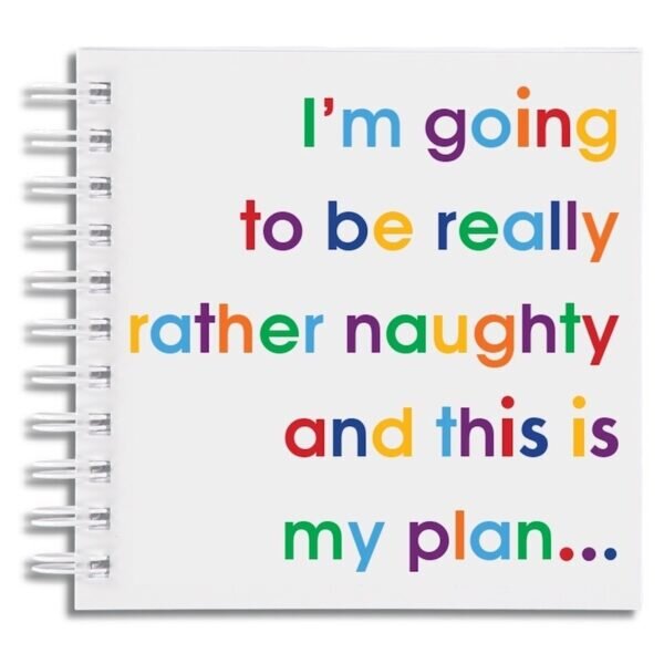 Naughty Doodle Pad, Not Only Pink and Blue £7