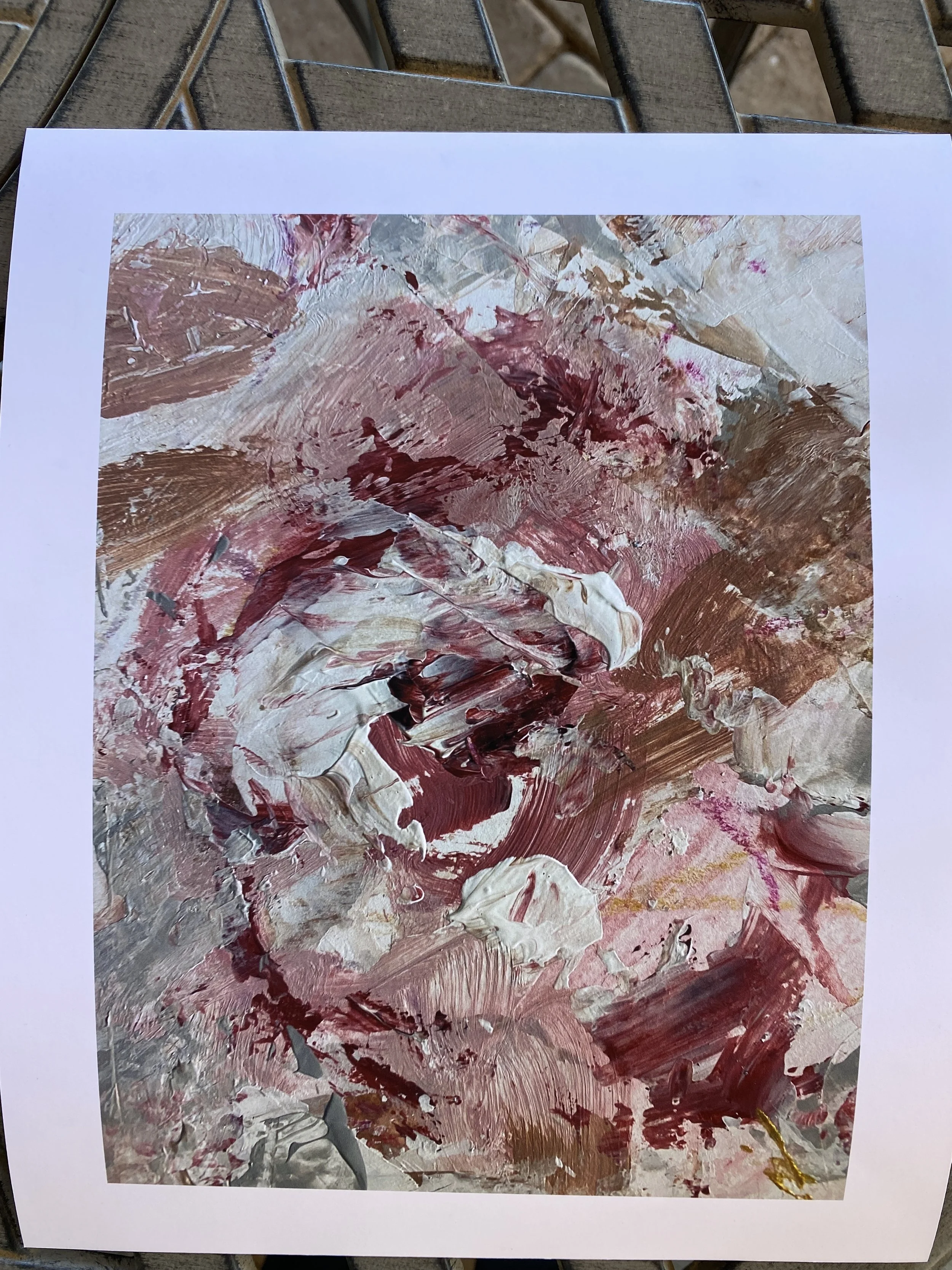 Molly's Garden II - 10 x 12 Print  by (c)artbtsh