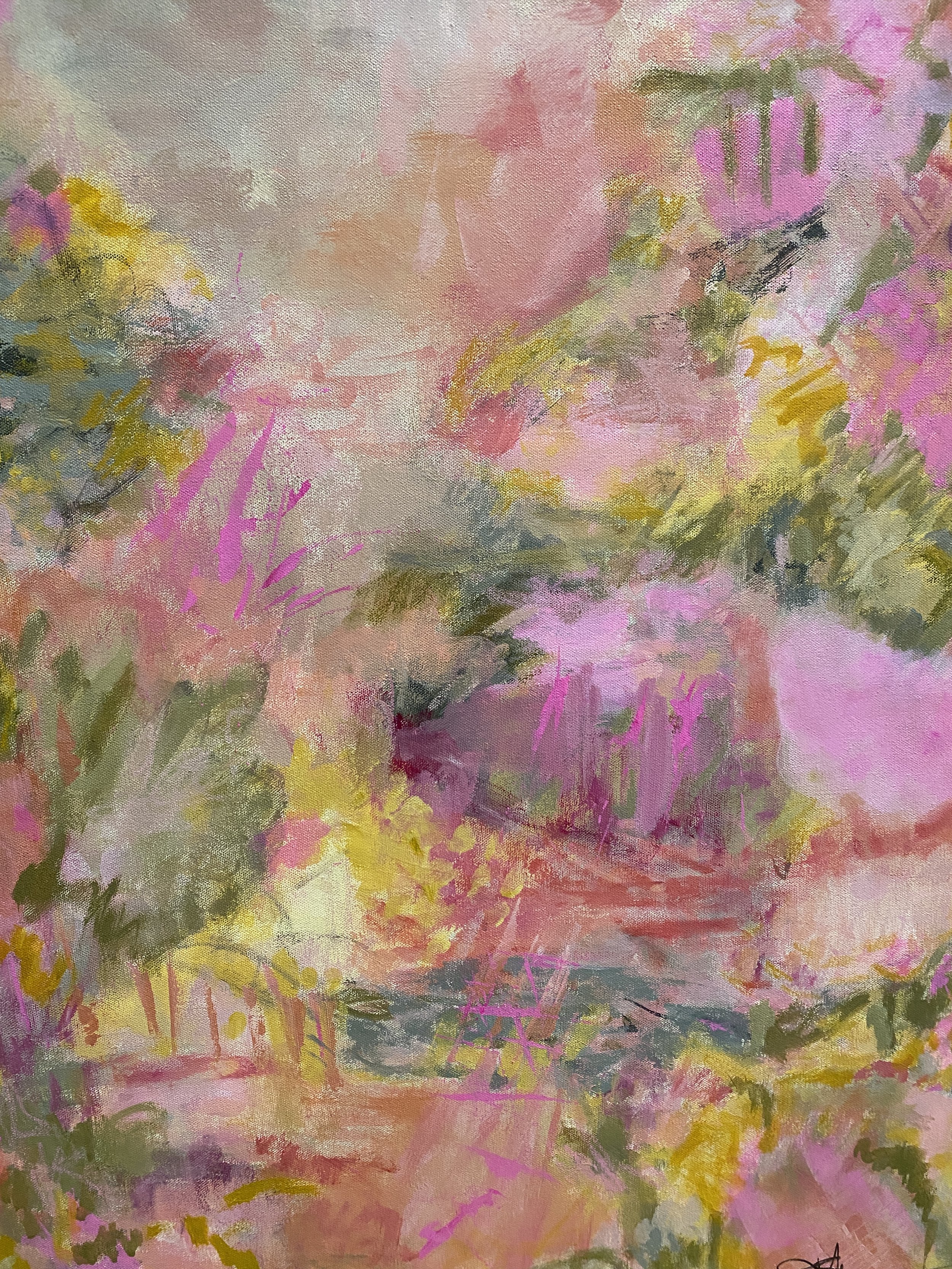 Skimming the Morning  24 x 30 x 1.5 (c)artbytsh