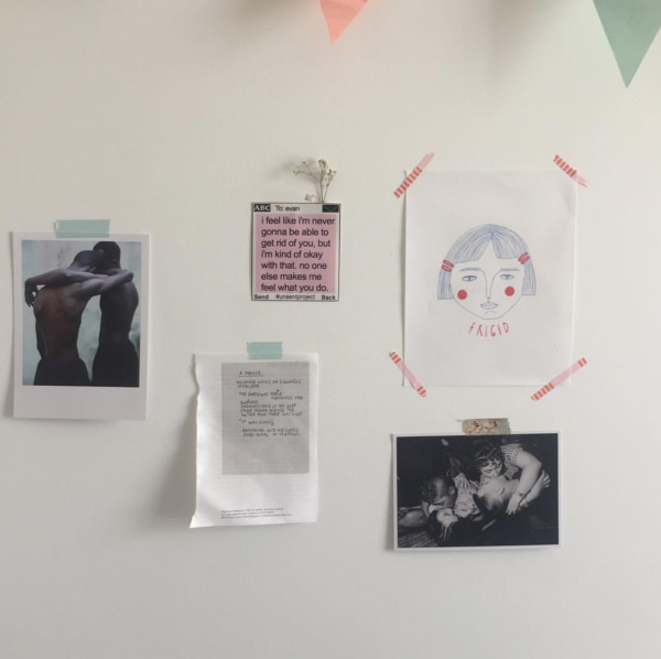 The Unsent Project Sticker
