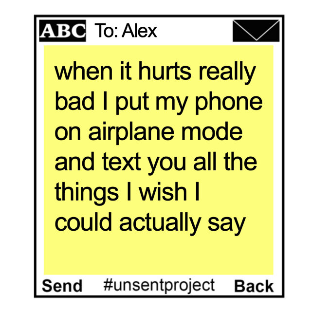 THE UNSENT PROJECT