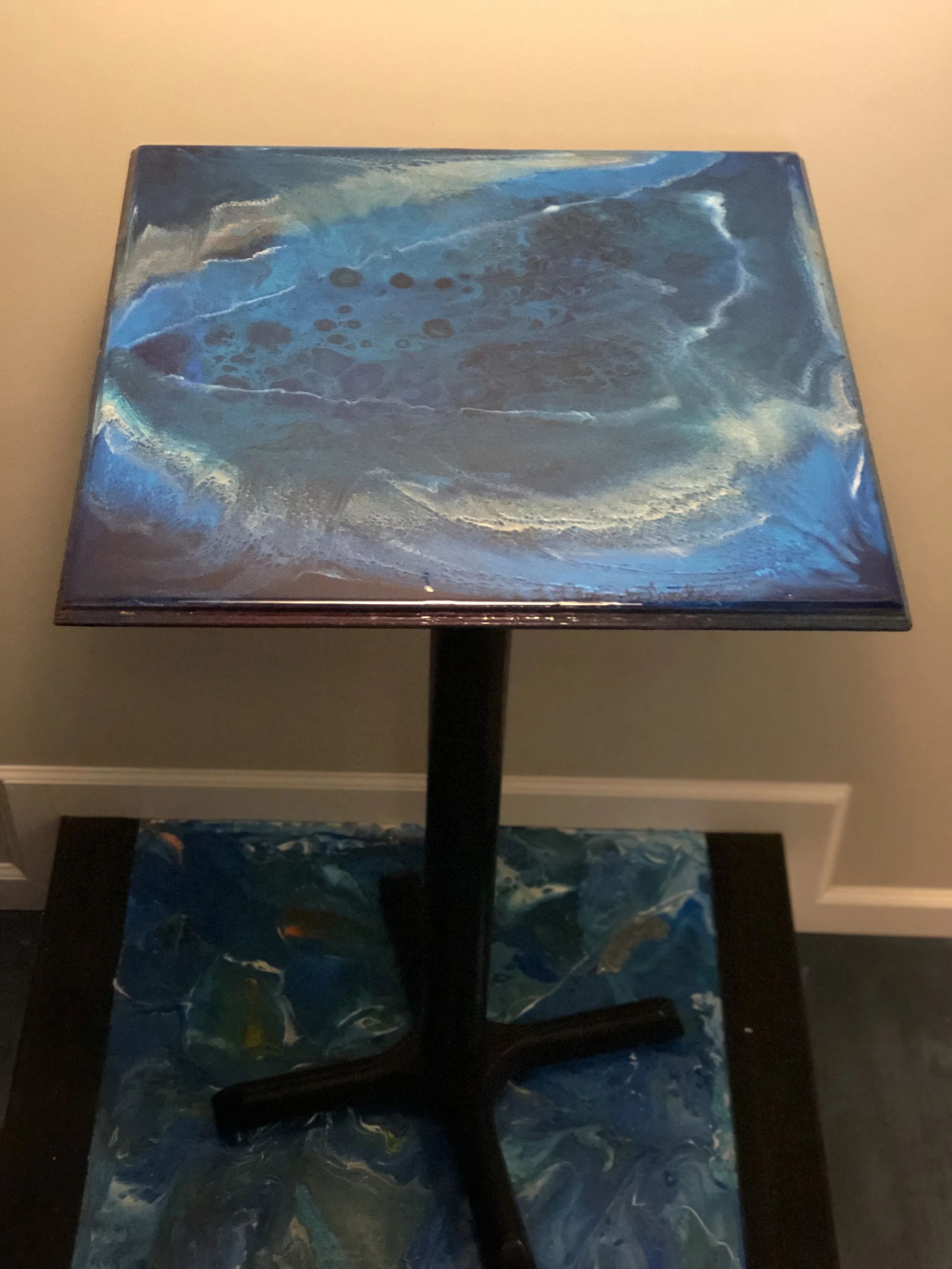 At a loss for words, talk about this amazing table and all the crazy things you see in that pour. Conversation starting at its finest.