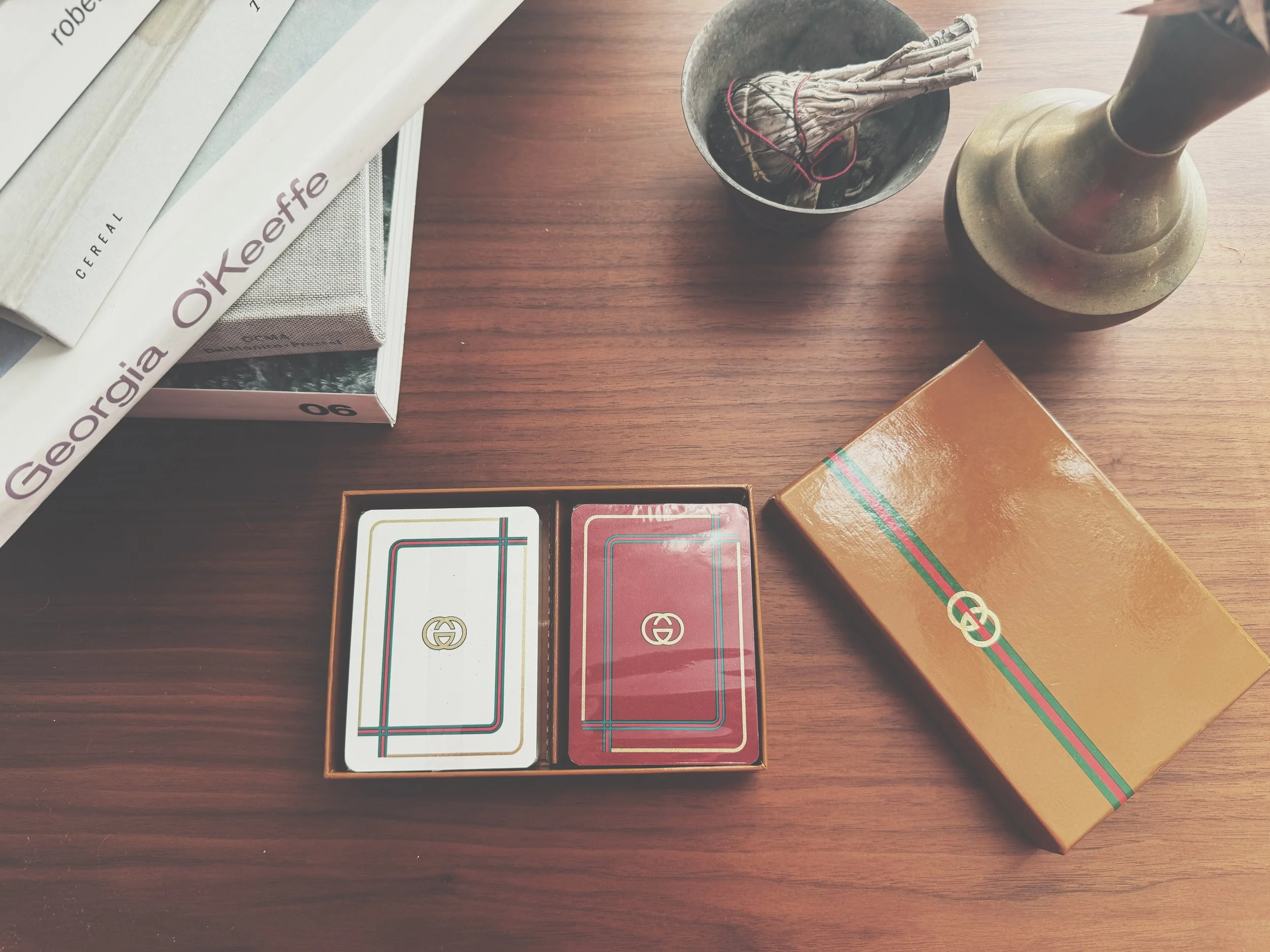 Vintage Gucci Playing Cards