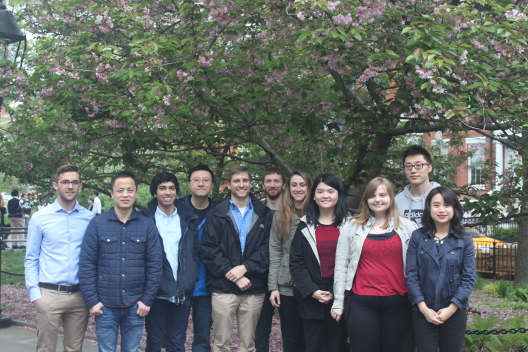 2016 Spring Group Photo at Washington Square Park