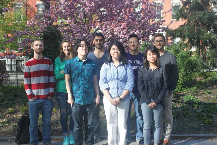 2015 Fall Group Photo at Washington Square Park