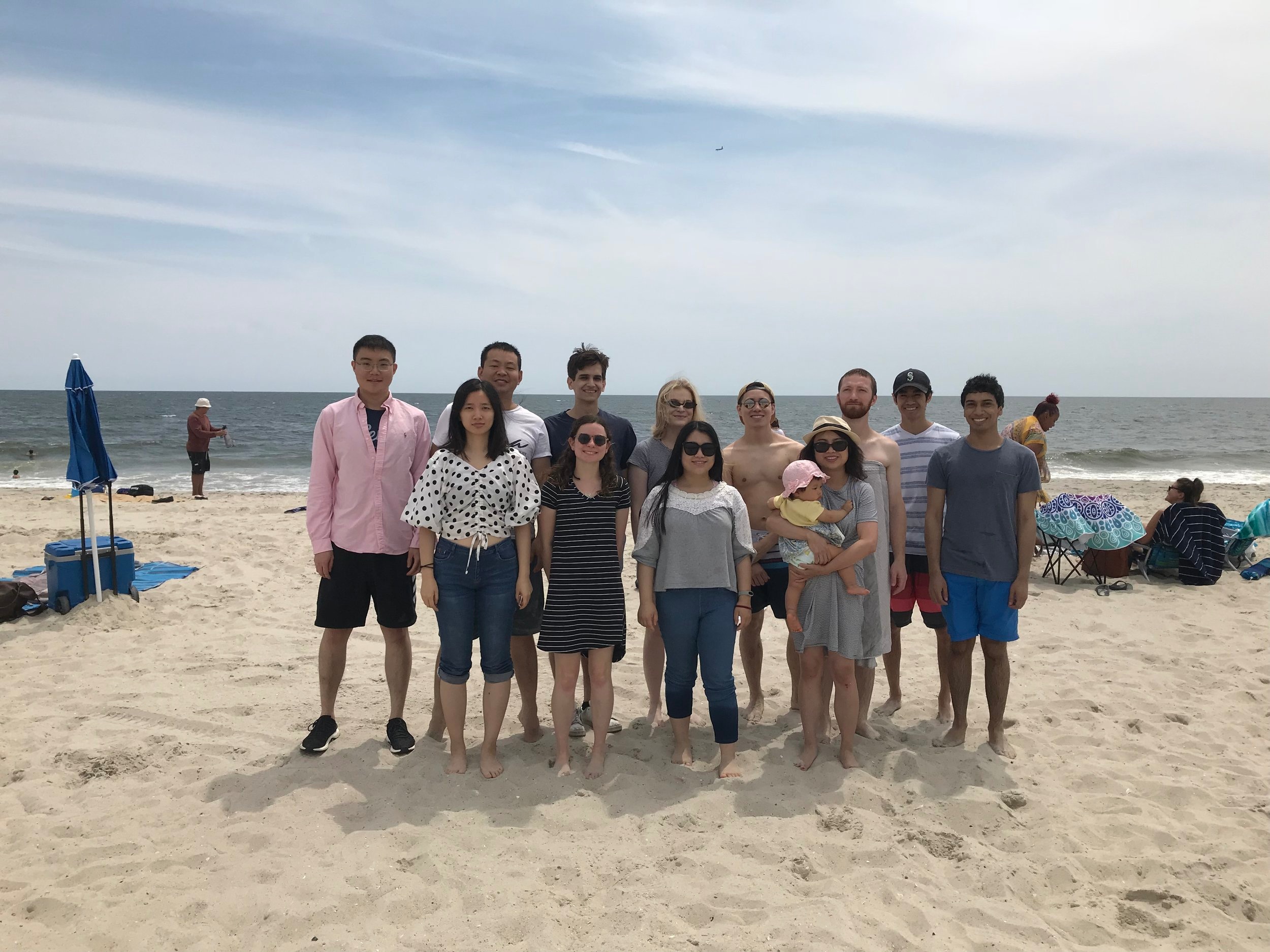 2019 Summer Group Photo at Rockaway Beach!