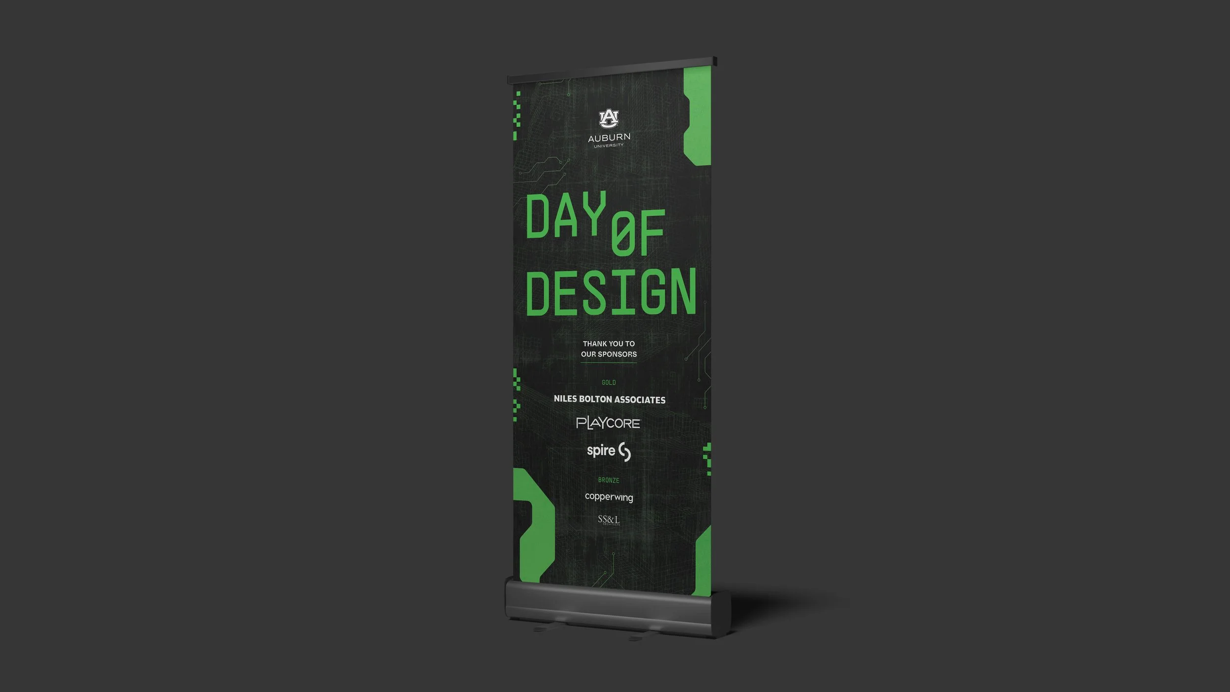  2024 Day of Design pop-up signage 