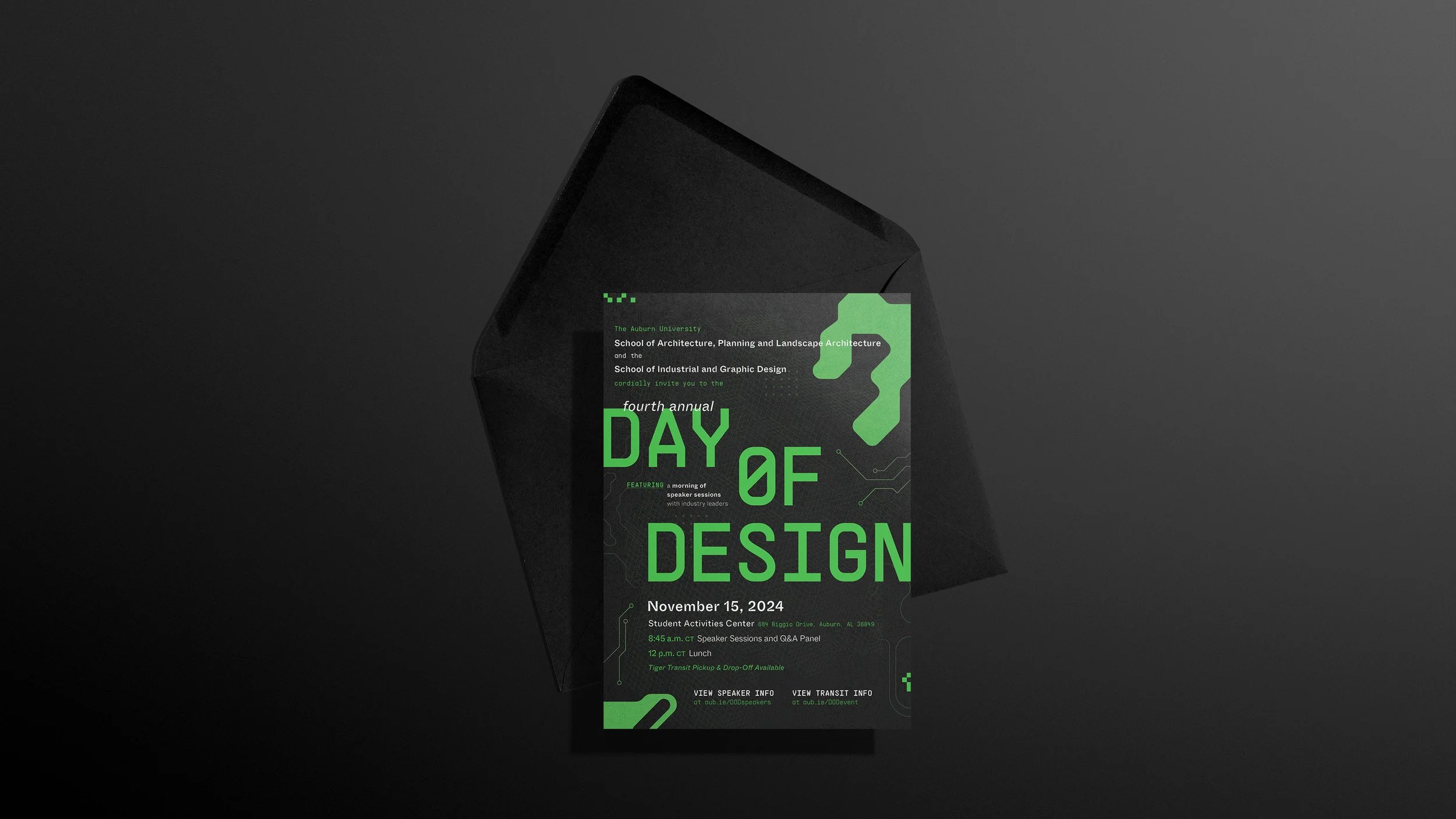  2024 Day of Design invitation 
