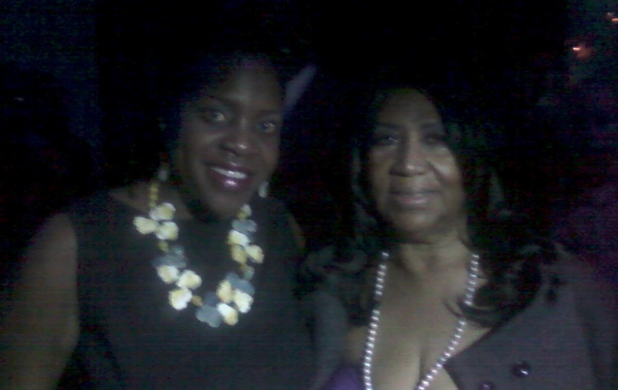 w/ Aretha Franklin