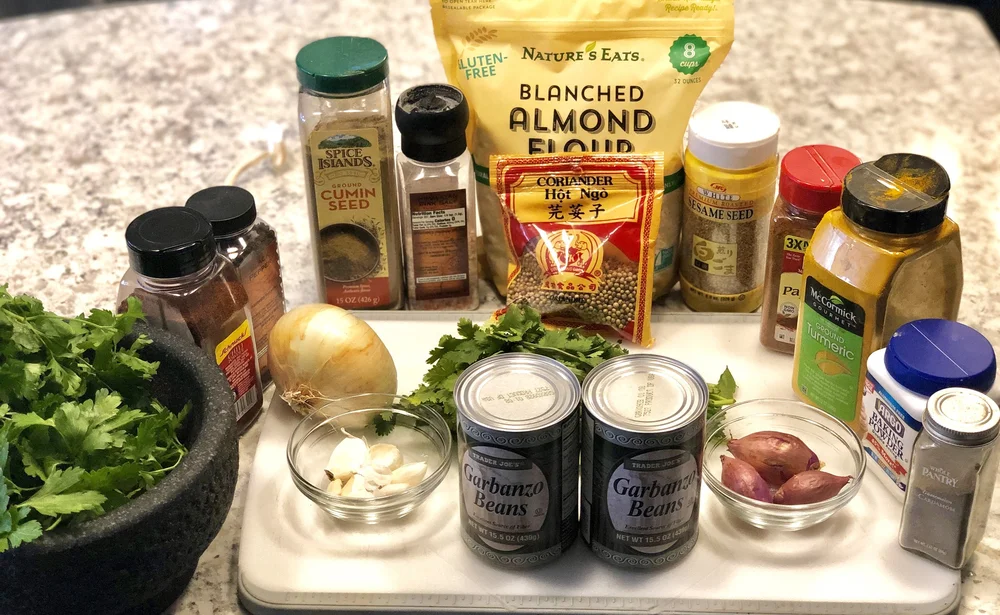 Falafel Ingredient list