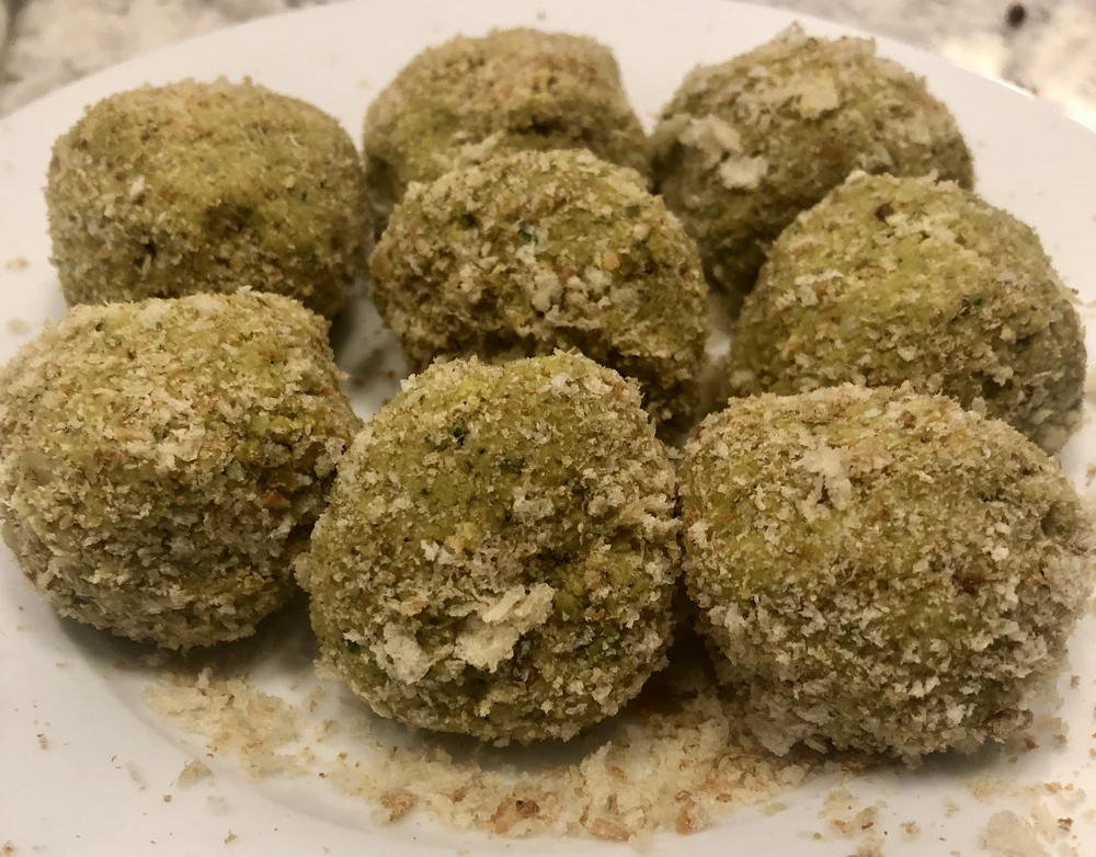 Roll in Bread crumbs and Air-Fry