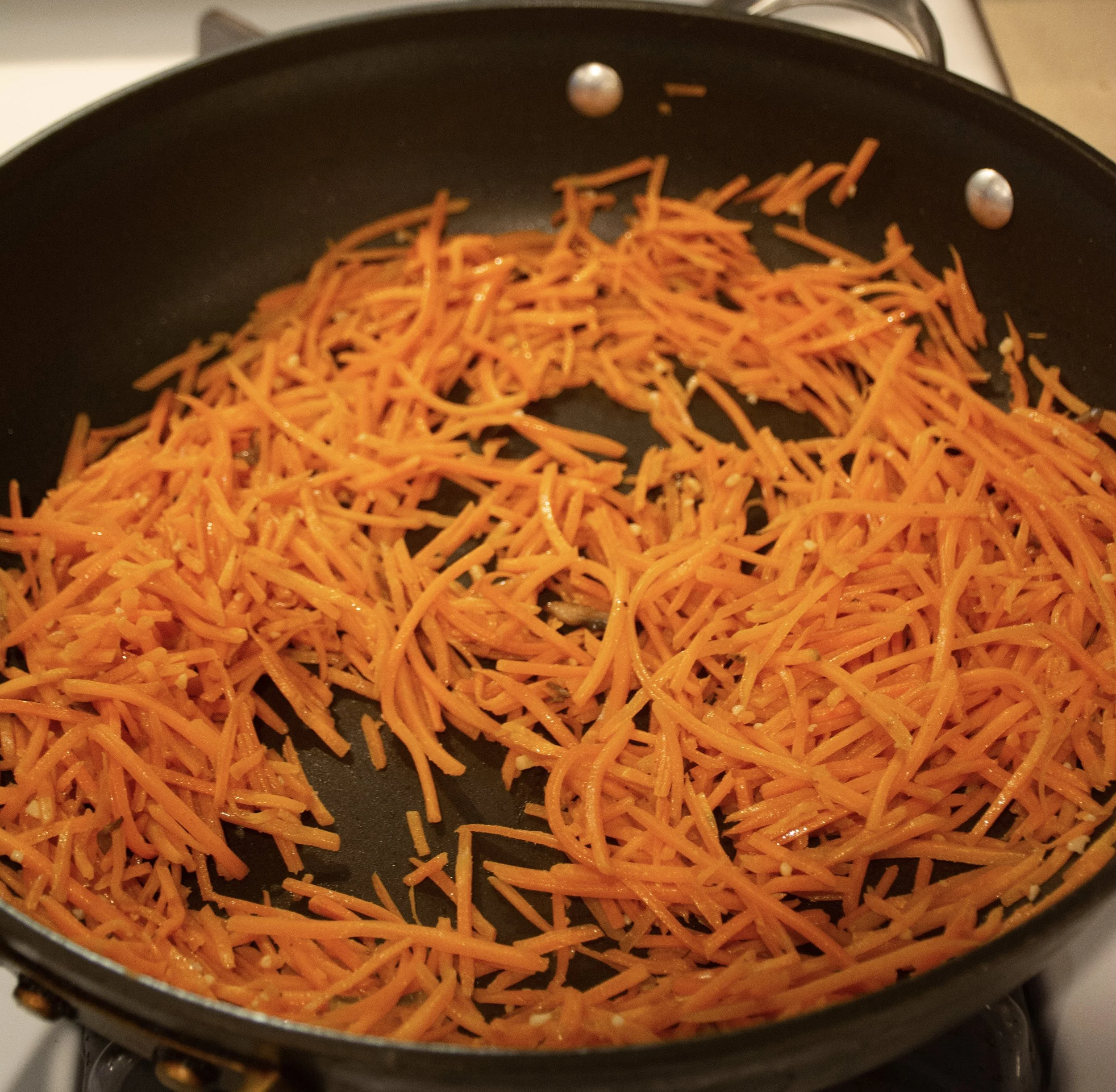 Sauté the Carrots