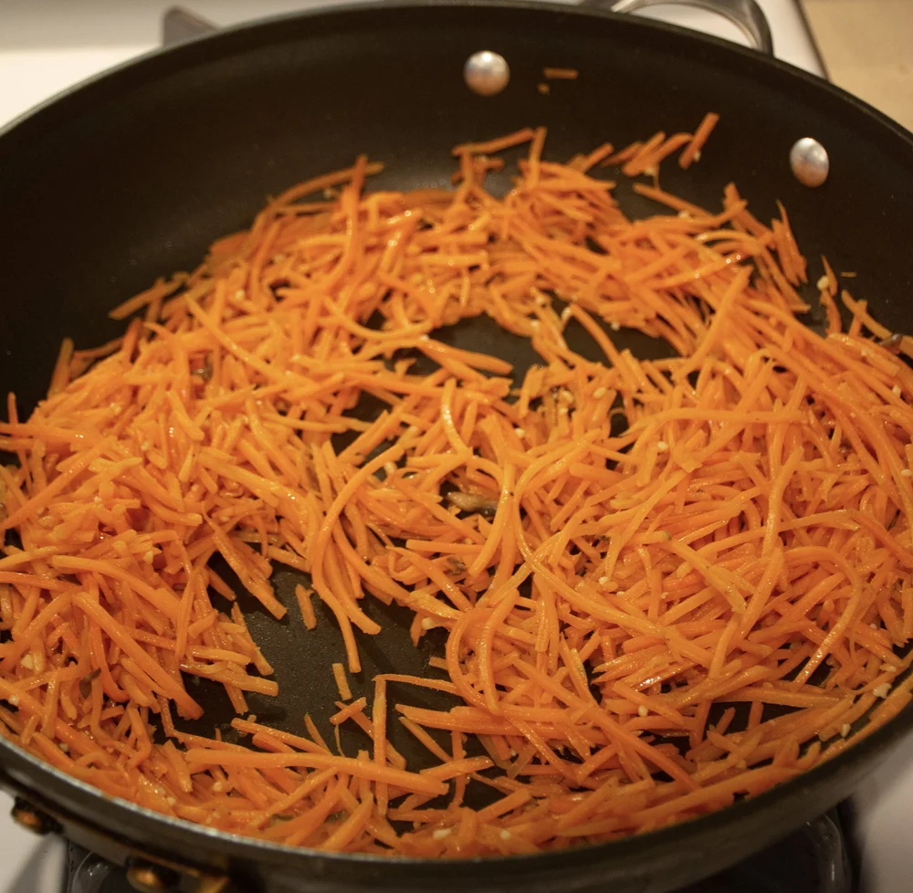 Sauté the Carrots