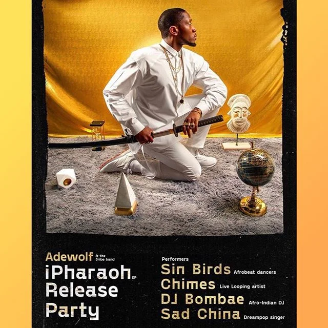 👑iPHARAOH EP👑 release party THIS THURSDAY at @calabashbistro 💃🏽⁣ I will be in my element performing an eclectic afro-indian wharreva i feel like type set 🙏🏽🔮 ⁣
⁣
Catch @sin.birds @onechimes @sadgalsunny there ⚡️⁣
⁣
$8 // link in bio