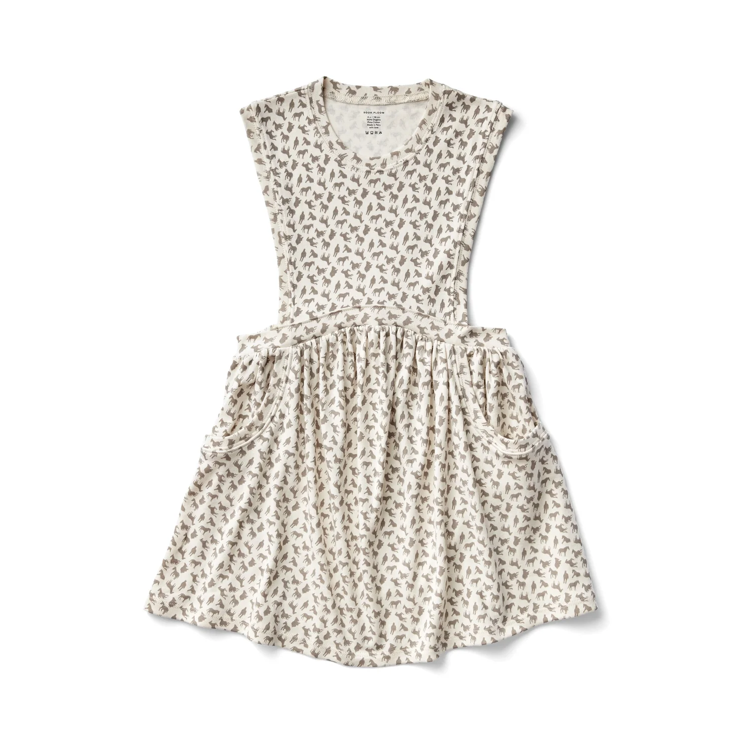 Soor Ploom Dunes Dress, Horse Print, Morel — AVION Clothier 