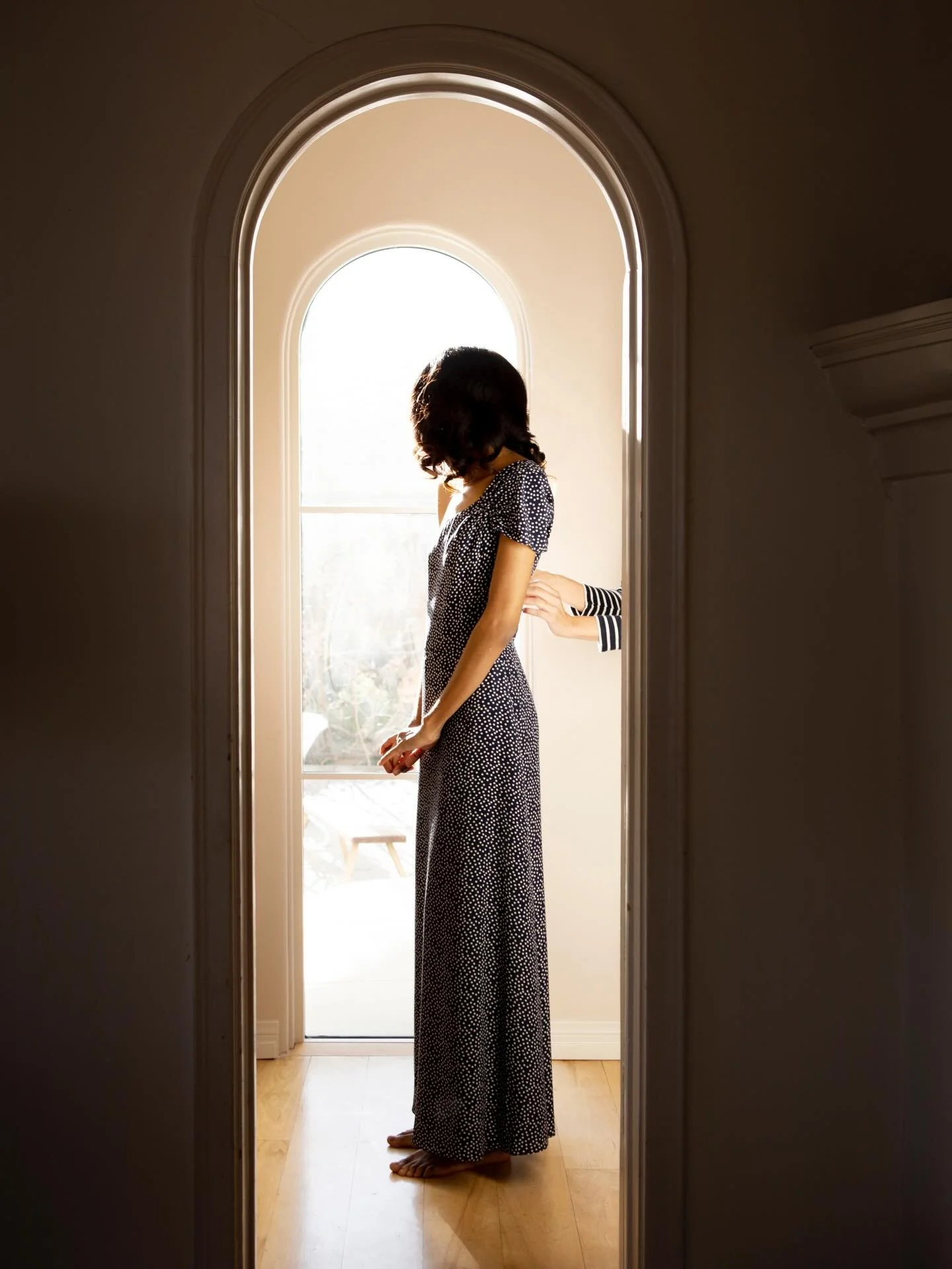 Olivia dress coming back in stock in new colors and silk prints x @maiaflore