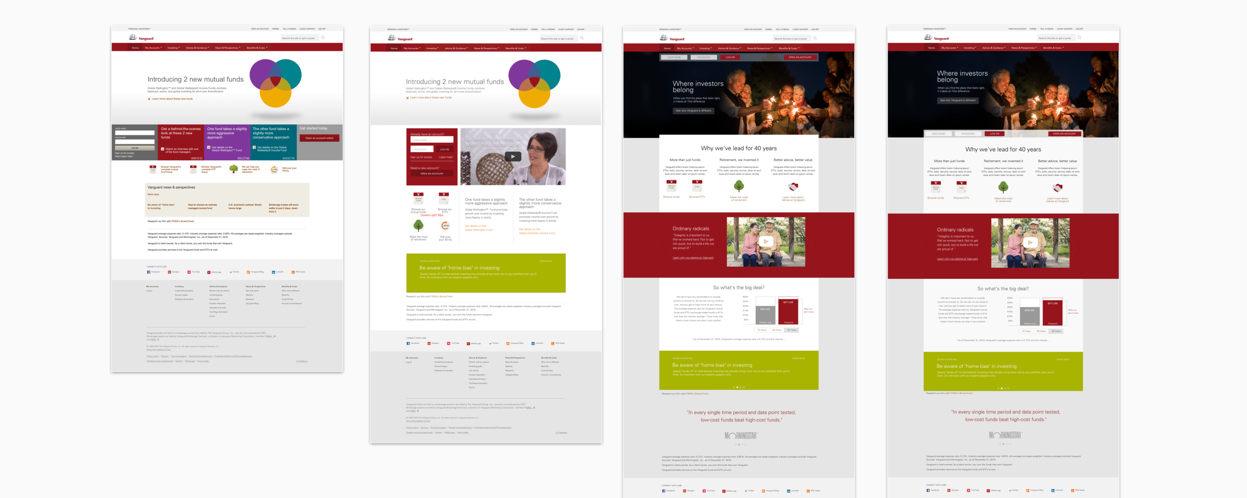  Modern, clean, data-driven, design increased engagement with all critical CTAs. 