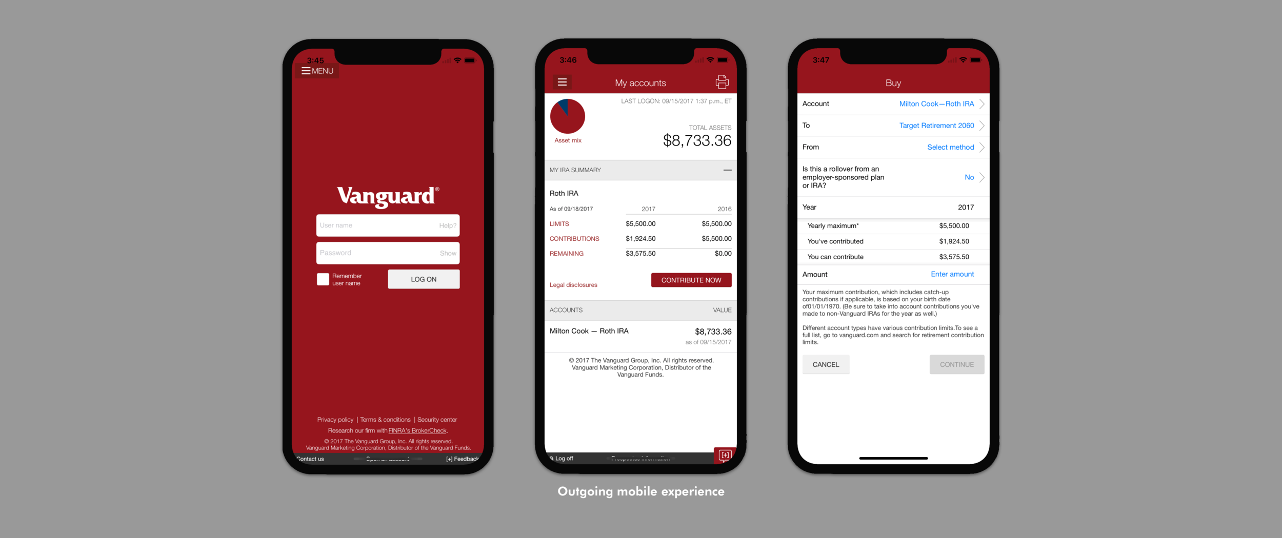  Vanguard’s mobile experience has 1.6M users and a 4.8 rating in the app store, but, it can do more. 