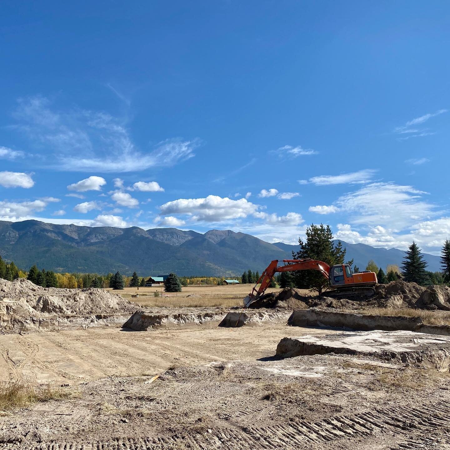 I thought we were in for real winter when we started this project a couple months ago.  Early snow and cold turned into amazing framing weather.