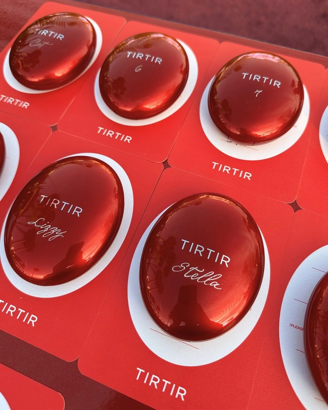 Los Angeles live event calligrapher at K-Beauty launch