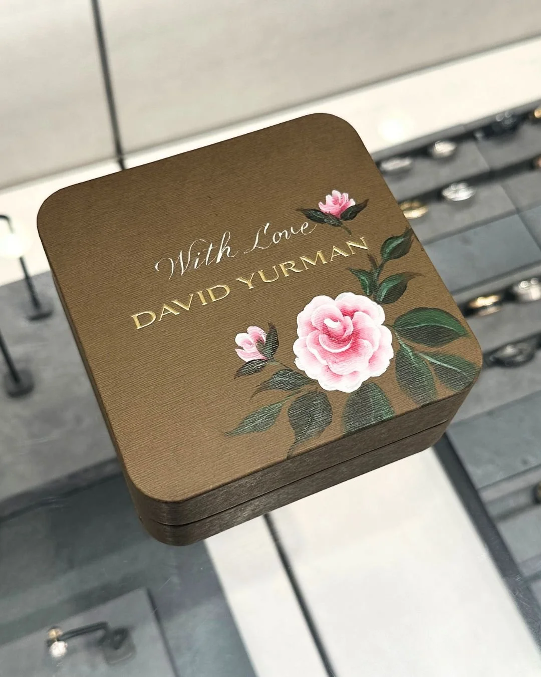 David Yurman live painting artist for The Grove and South Coast Plaza