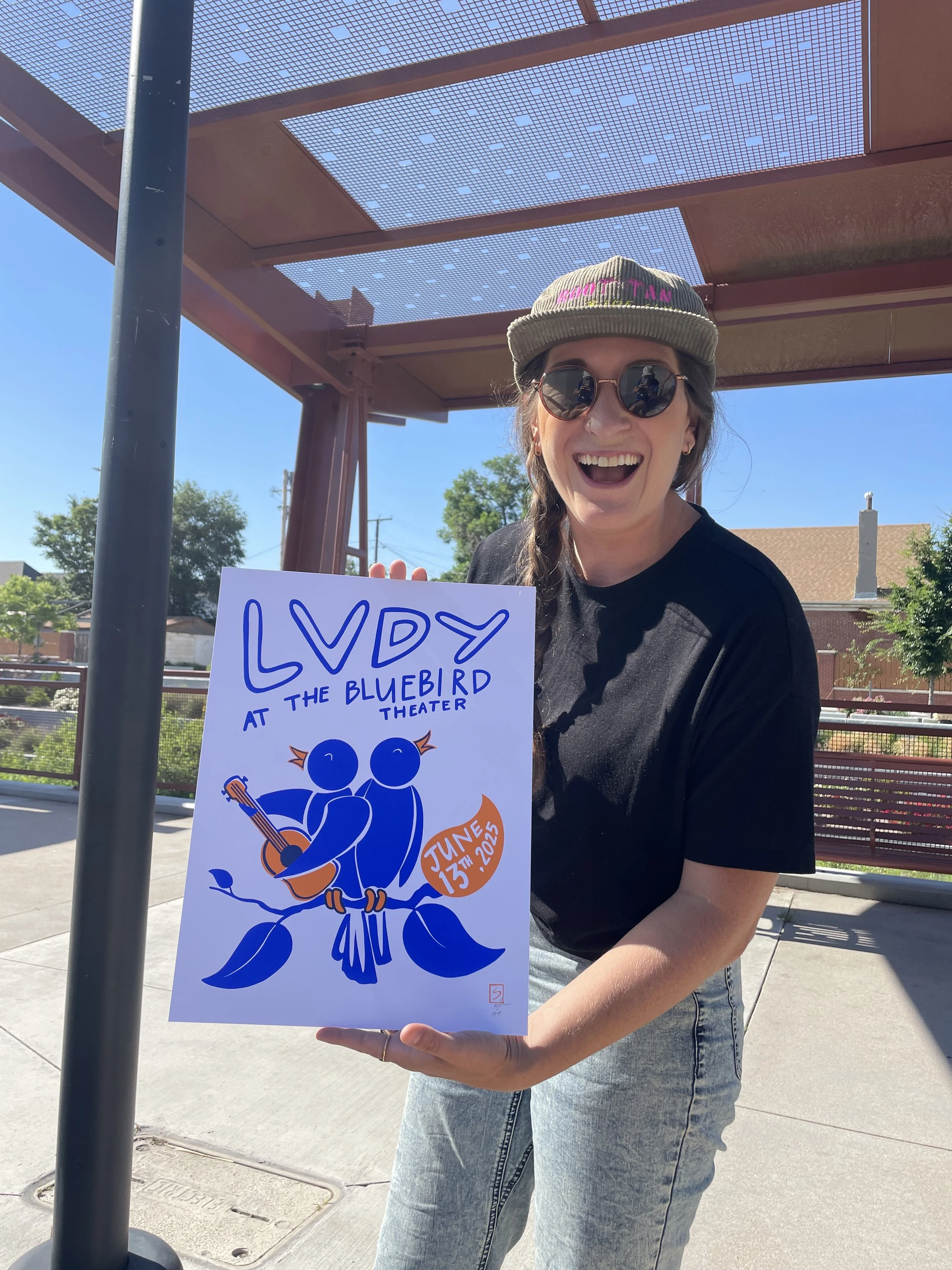 Limited Edition Bluebird Theater Poster