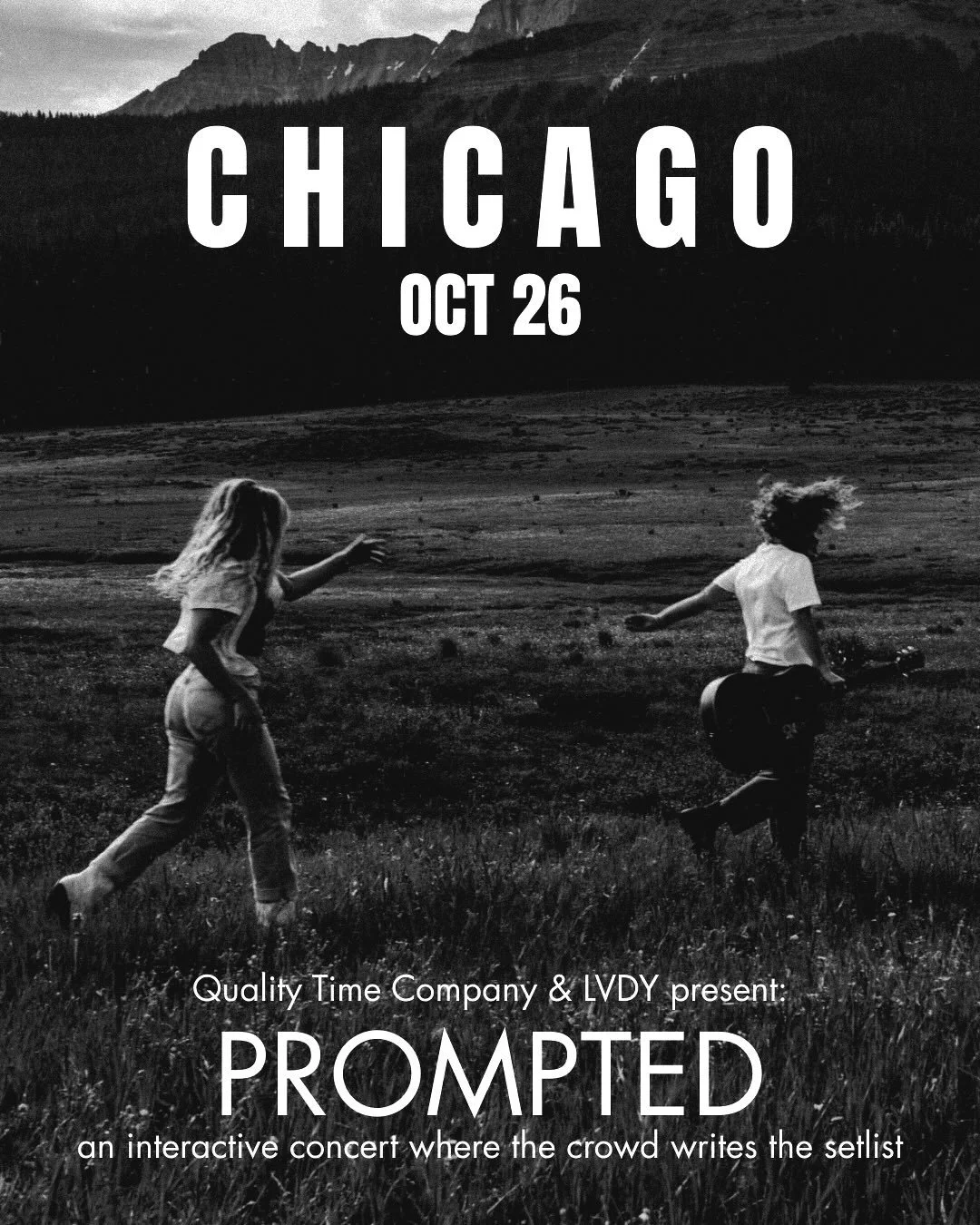 Chicago! We can&rsquo;t wait for this insanely special Sunday matinee show cooked up with @qualitytimecompany // @derrickmathy &amp; sponsored by our fav @drinkmagiccactus 🌵 we hope you&rsquo;ll join us! Tag your pals in the Chicago area 👯&zwj;♀️