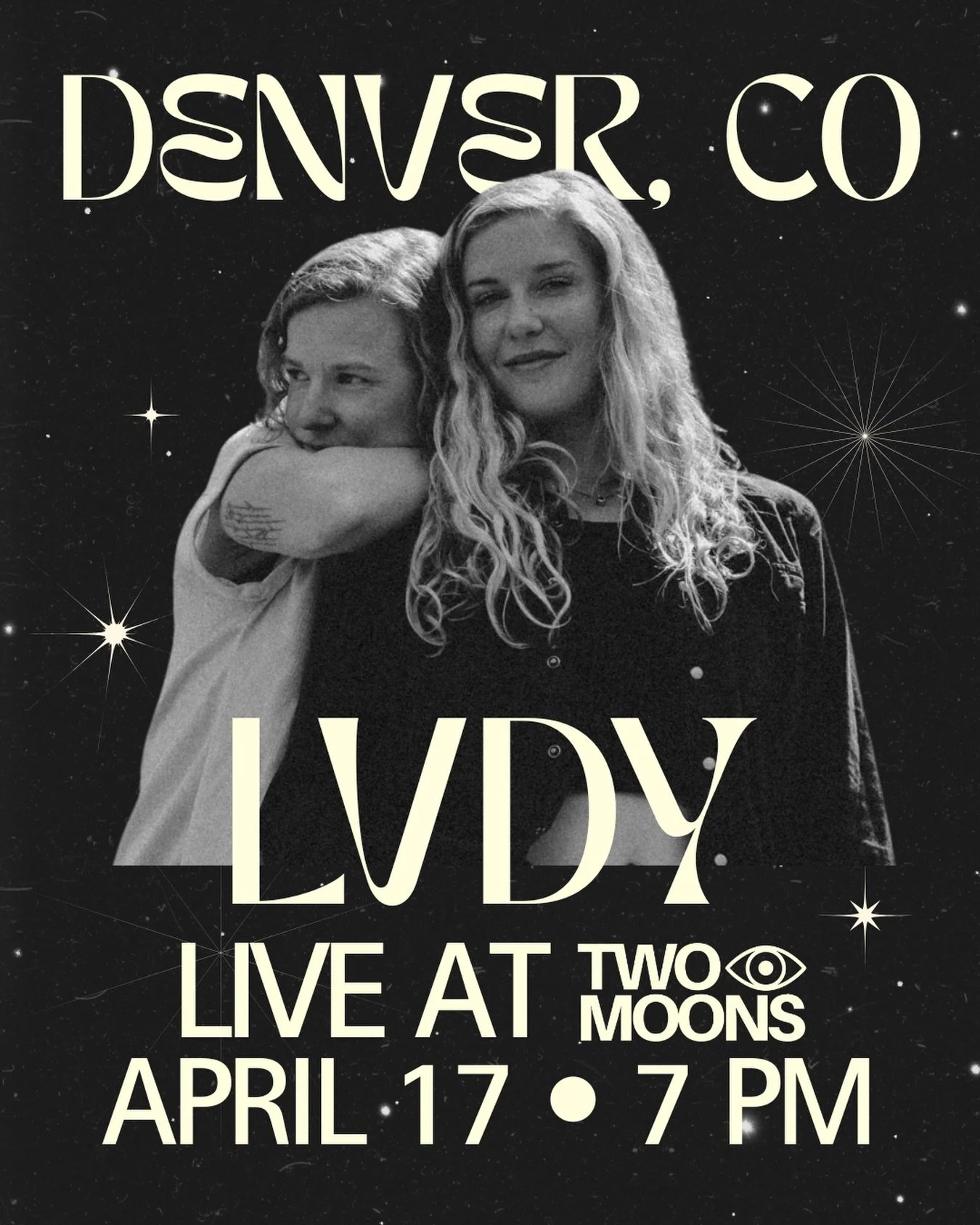 DENVER! Our next night together is right around the corner. This upcoming show on April 17th is the only time we&rsquo;ll get to see each other for a hot minute! Ya gurlz have a full spring and summer of travels ahead so come spend a magical evening 