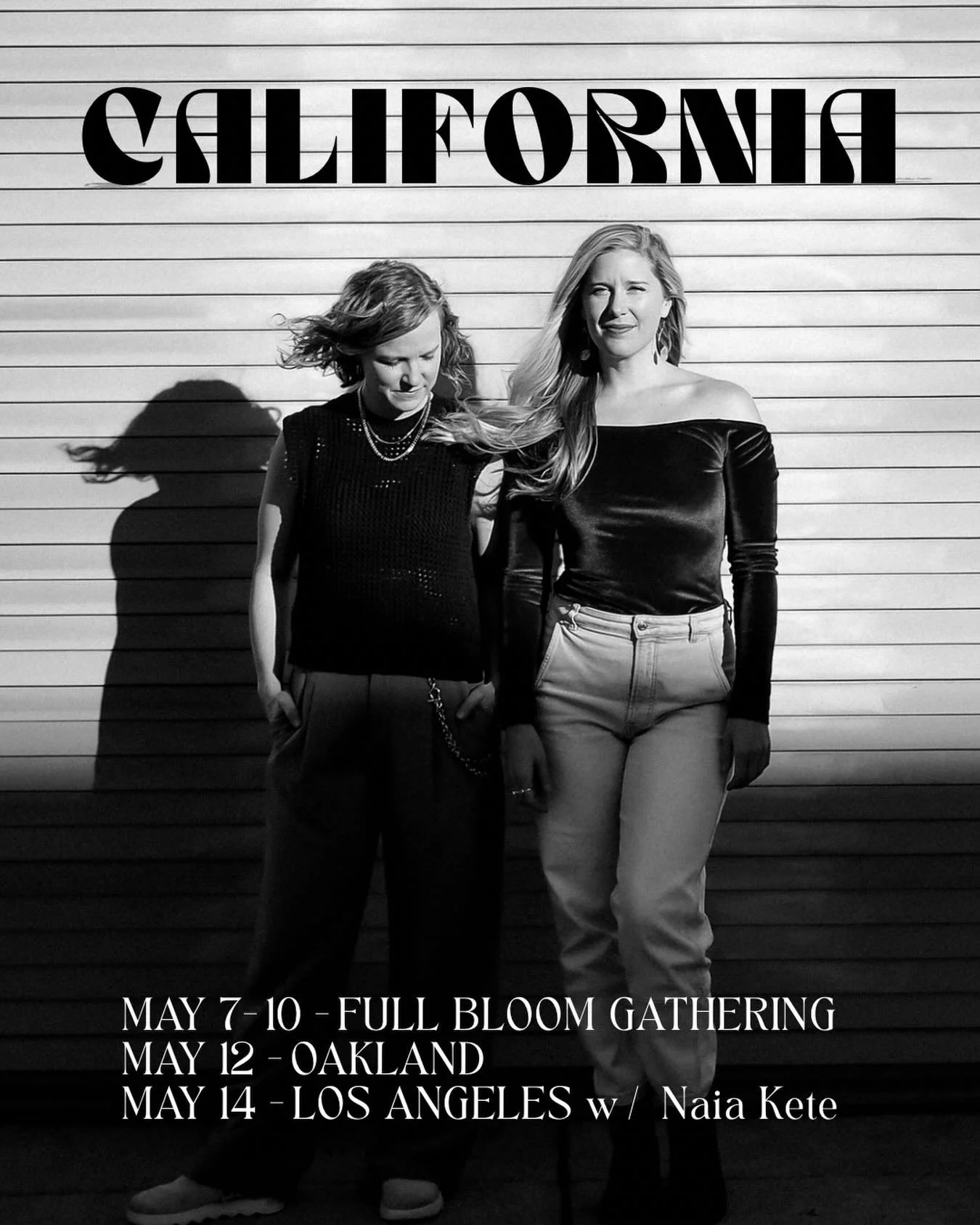 California here we comeeeeeeeee! Stoked for our next lil run of shows in CA 🤘🏼 tag yo friendZ in the bay &amp; in LA would ya?!

All the deetz at LVDY music.com/shows