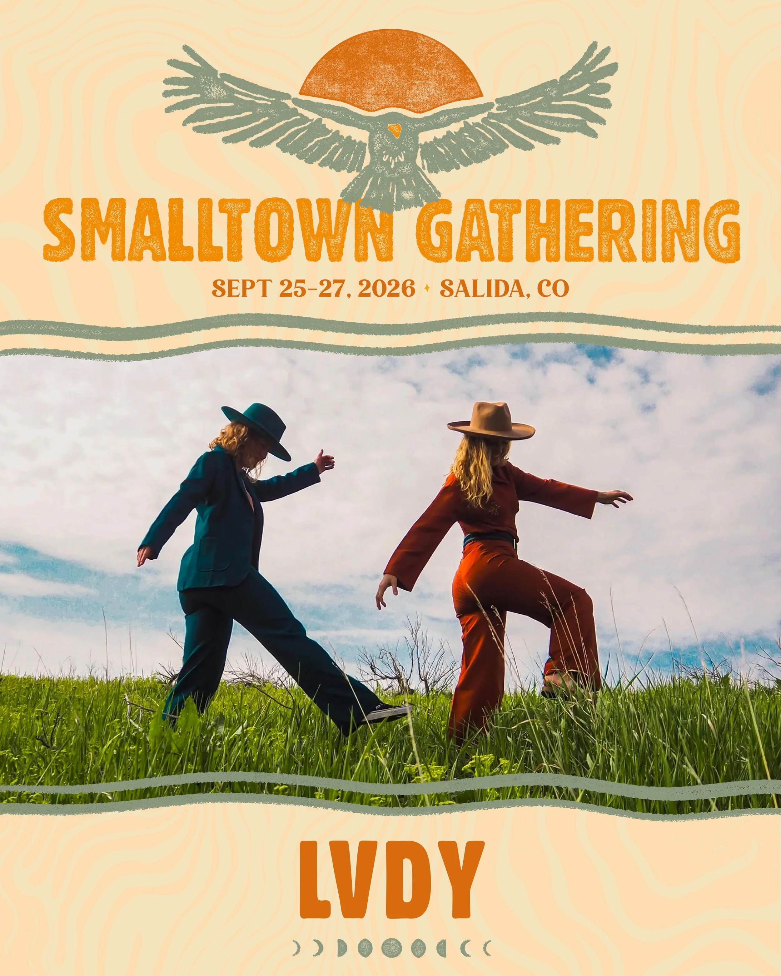 Can&rsquo;t wait to be back in Salida, CO this September for music, yoga &amp; the best lil community of all time! Join us for the 2nd annual&nbsp;@smalltowngathering festival, Sept. 25-27 at Riverside Park. Tickets &amp; limited camping on sale now 