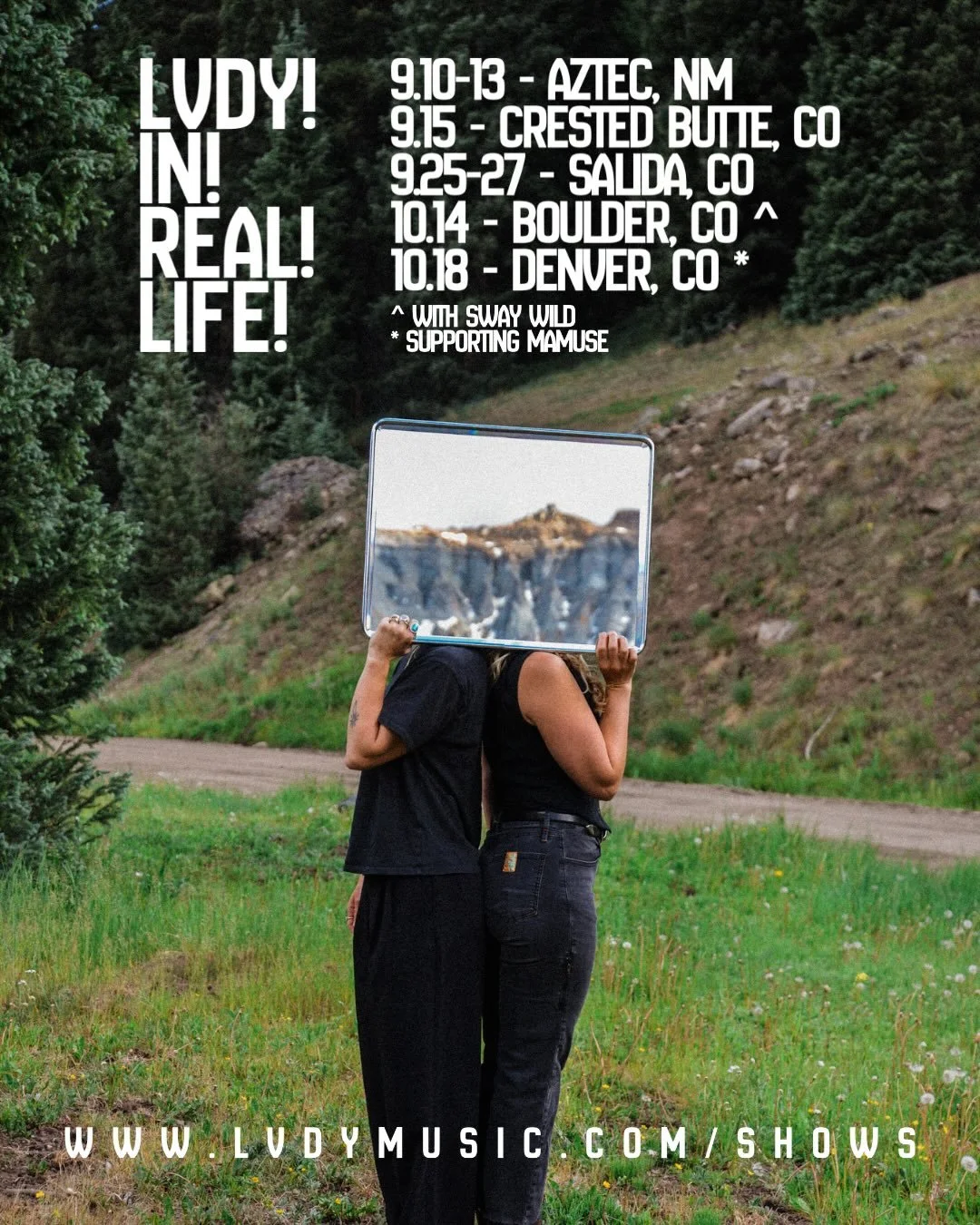 come hang out with us in the next few weeks❣️

📸: @deryaensoleil 

so stoked to be back at @_unison_fest_! we will be playing Friday evening around the sacred fire &amp; its going to be magical ✨

free show at @cbcenterforthearts on Sep 15!

one of 