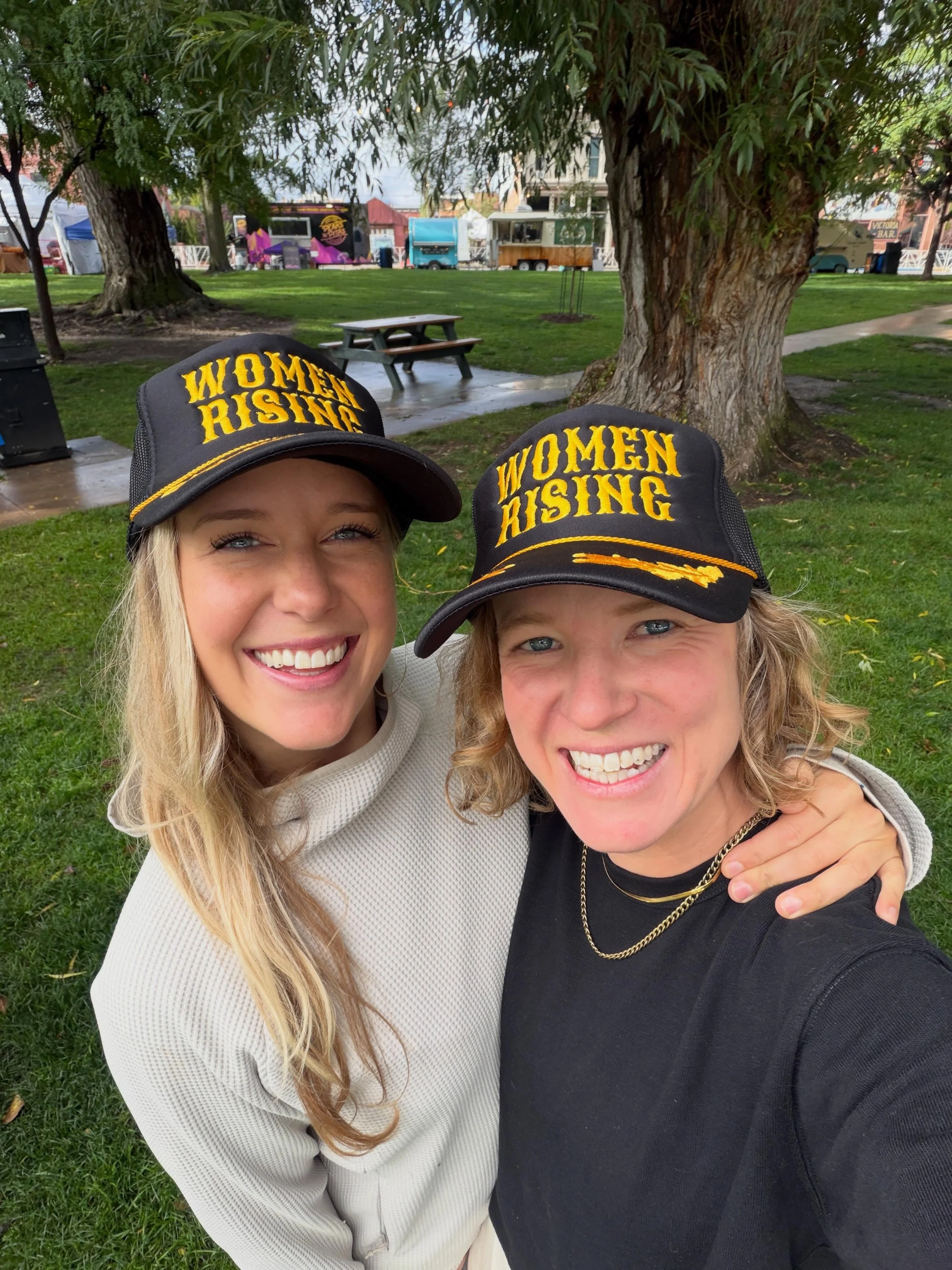 WOMEN RISING IS OUT NOW!!! Listen to it wherever you stream your music 🚺⬆️💙✨ we are so incredibly proud of this one

Written by us + @brendanjames_music
Produced by @sunburysounds
Mastered by @frickinanna
Cover design and canvas by @maribethromslo 