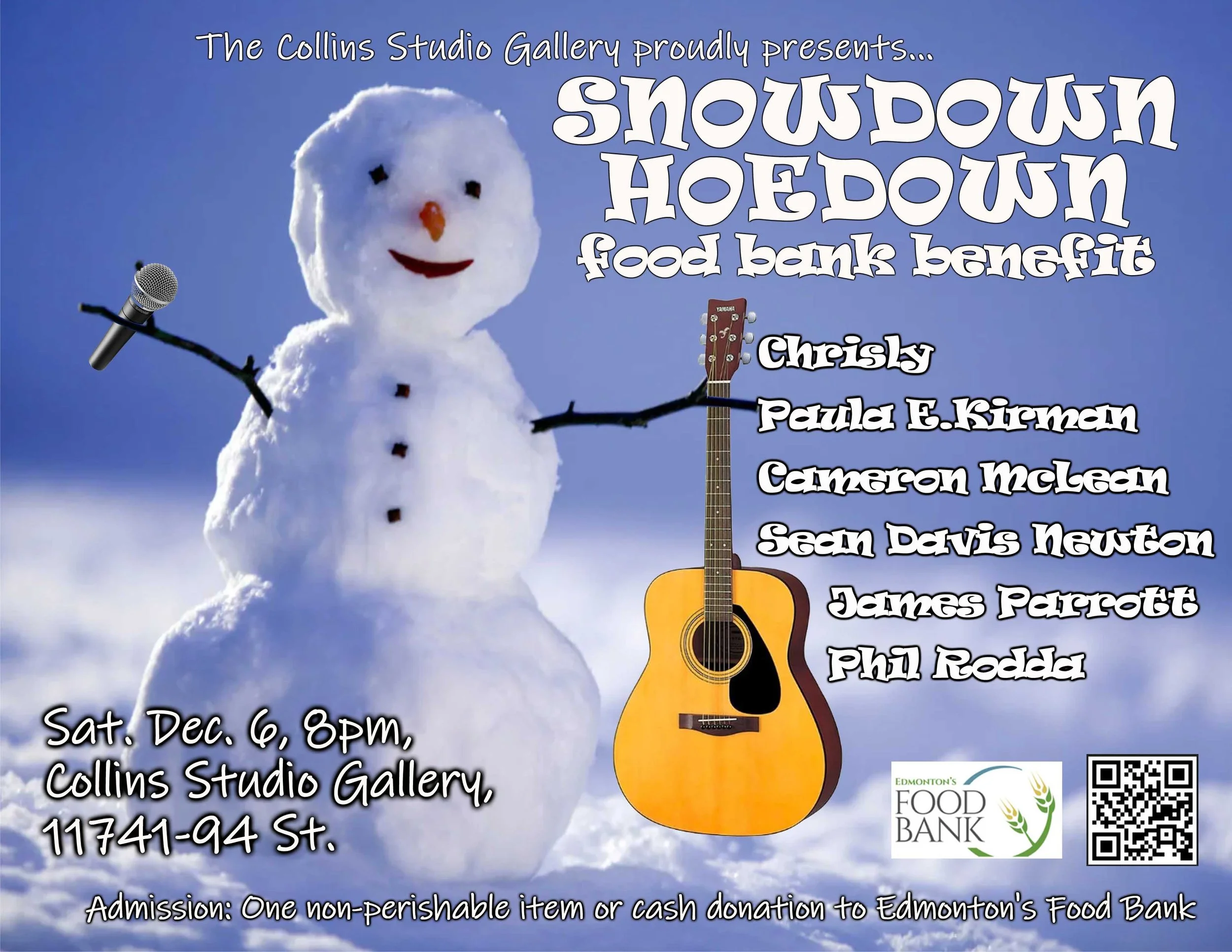 Snowdown Hoedown Benefit for Edmonton’s Food Bank