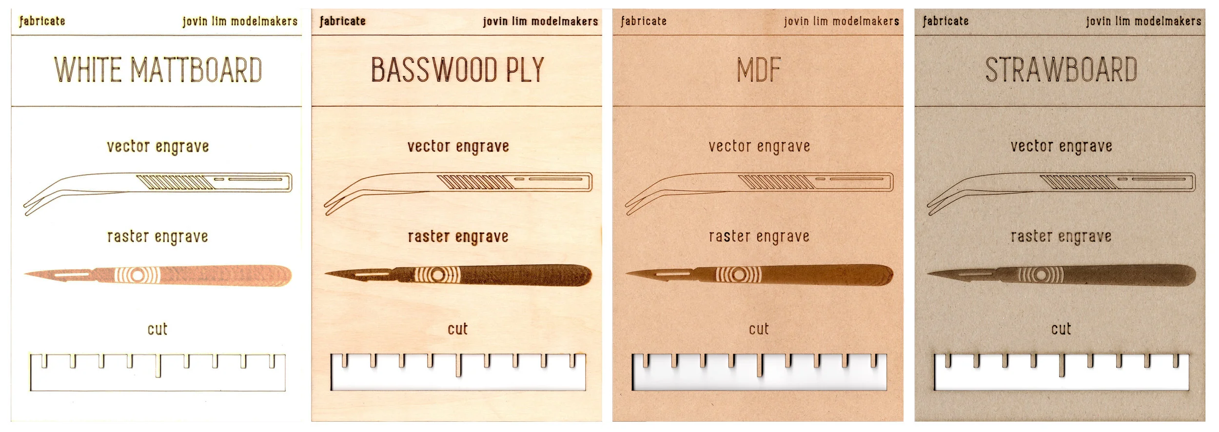 Material samples